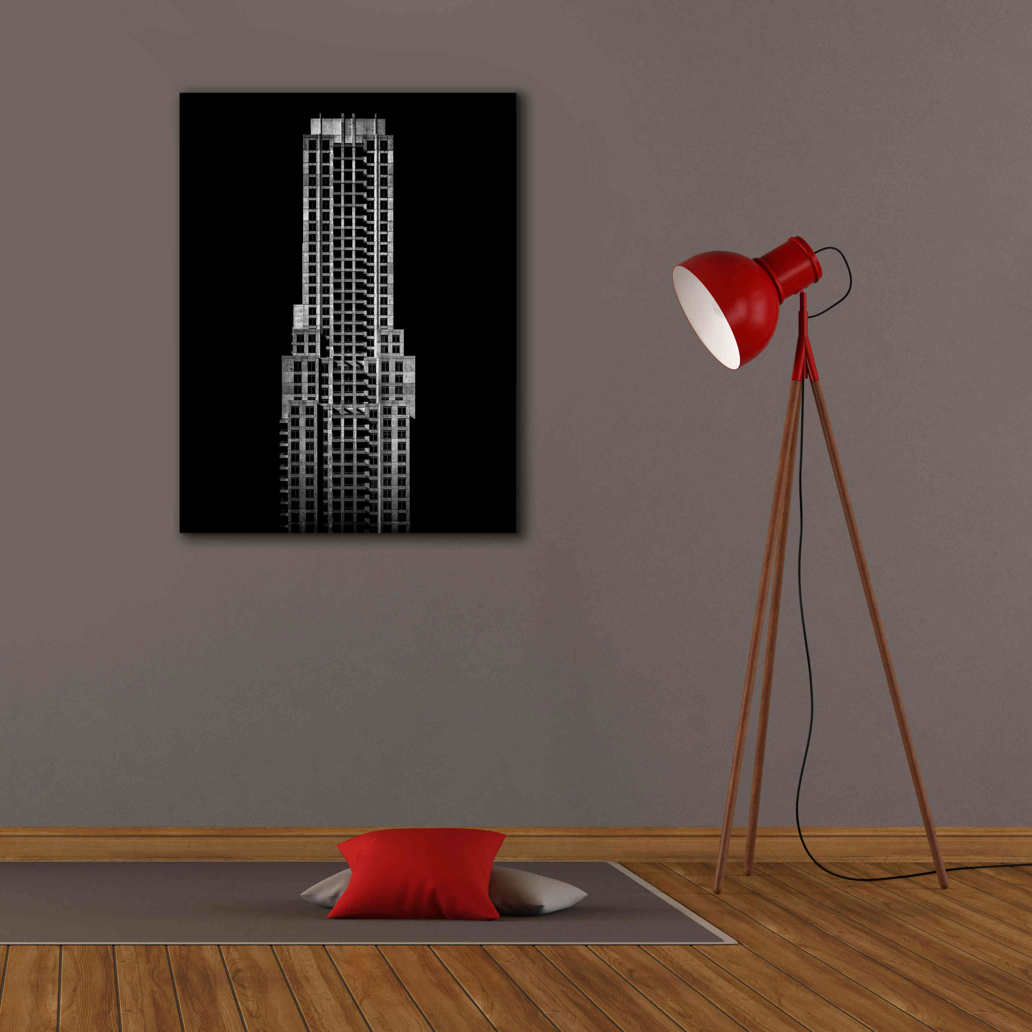 'No 35 Balmuto St' by Brian Carson, Giclee Canvas Wall Art,26 x 34