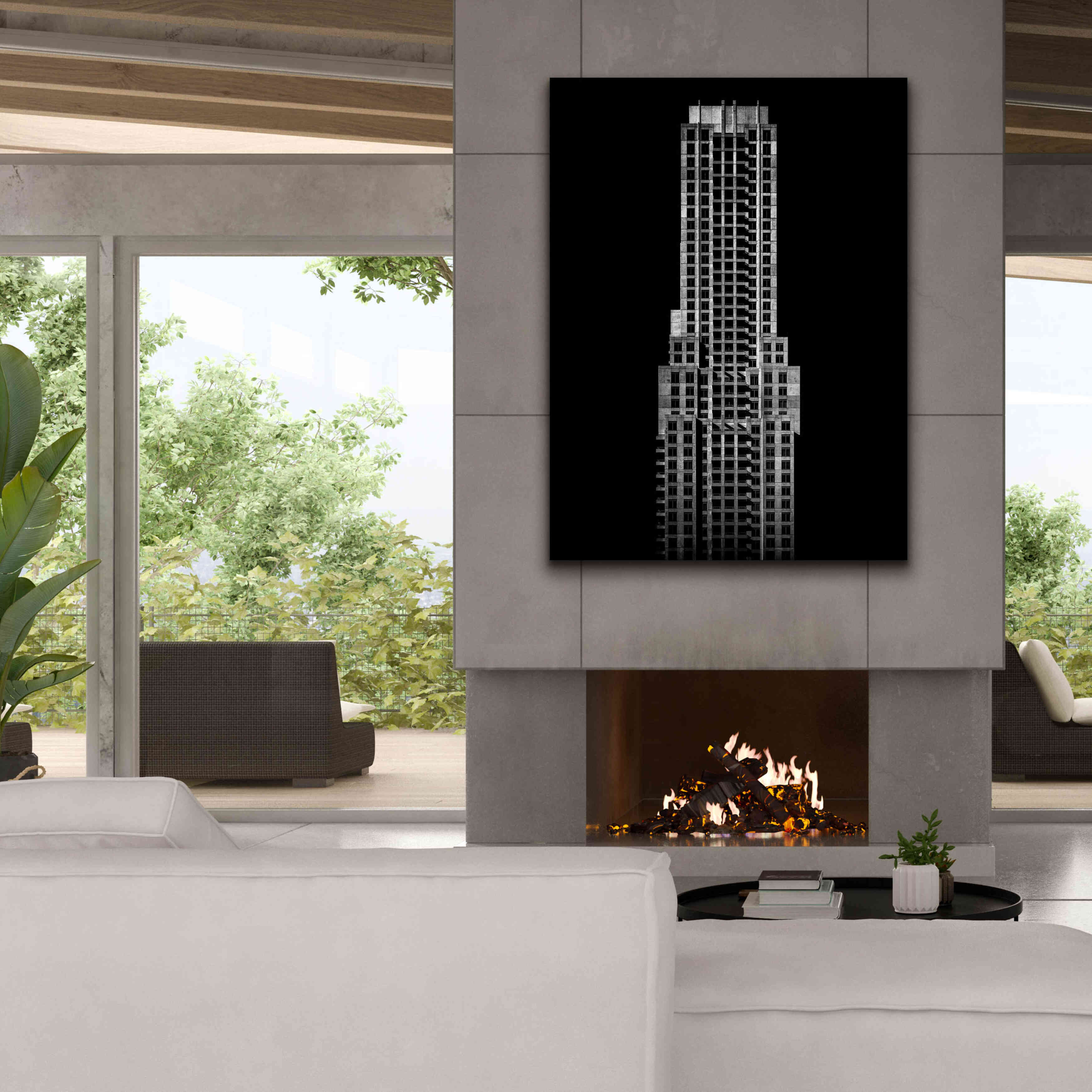 'No 35 Balmuto St' by Brian Carson, Giclee Canvas Wall Art,40 x 54