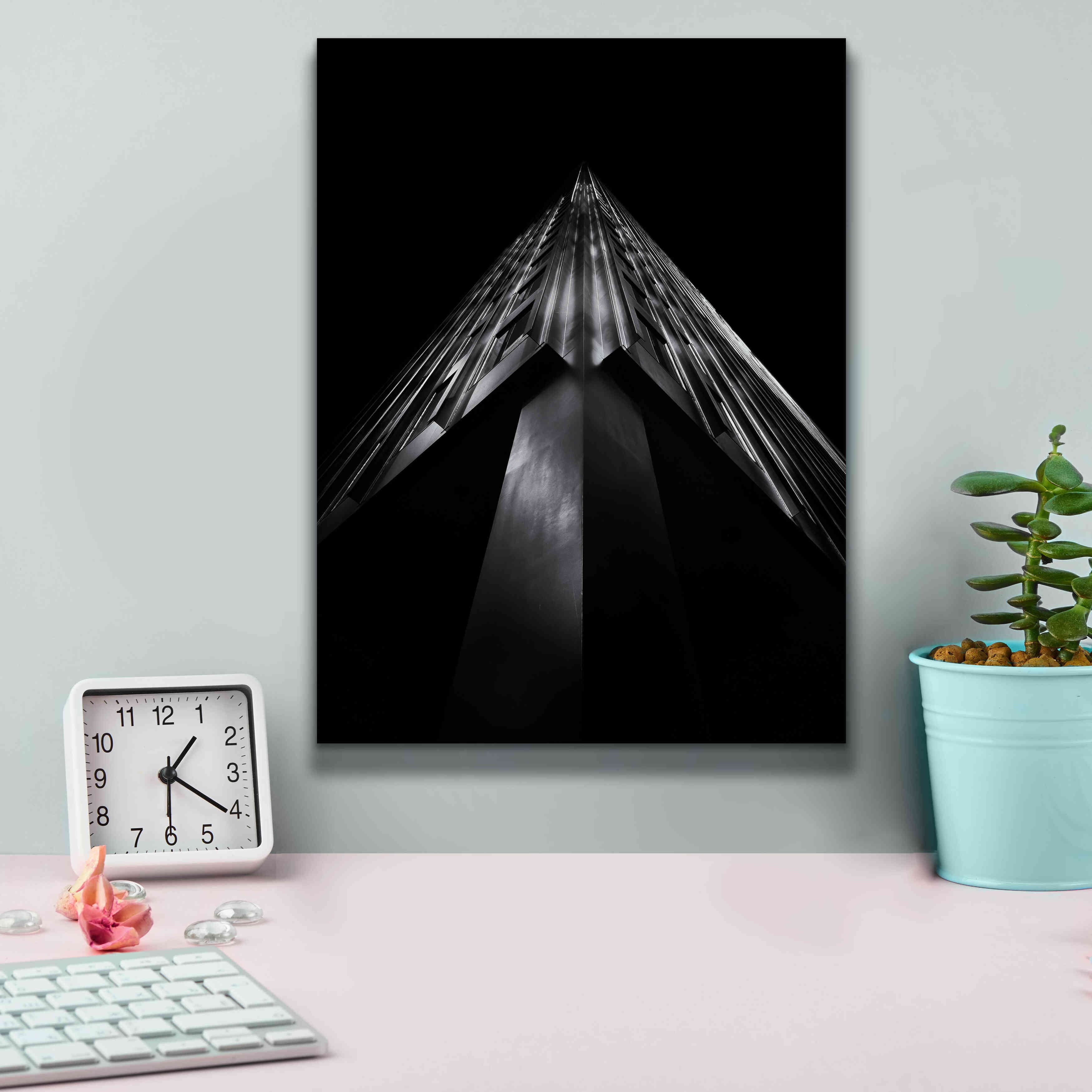 'No 77 King St W 1' by Brian Carson, Giclee Canvas Wall Art,12 x 16