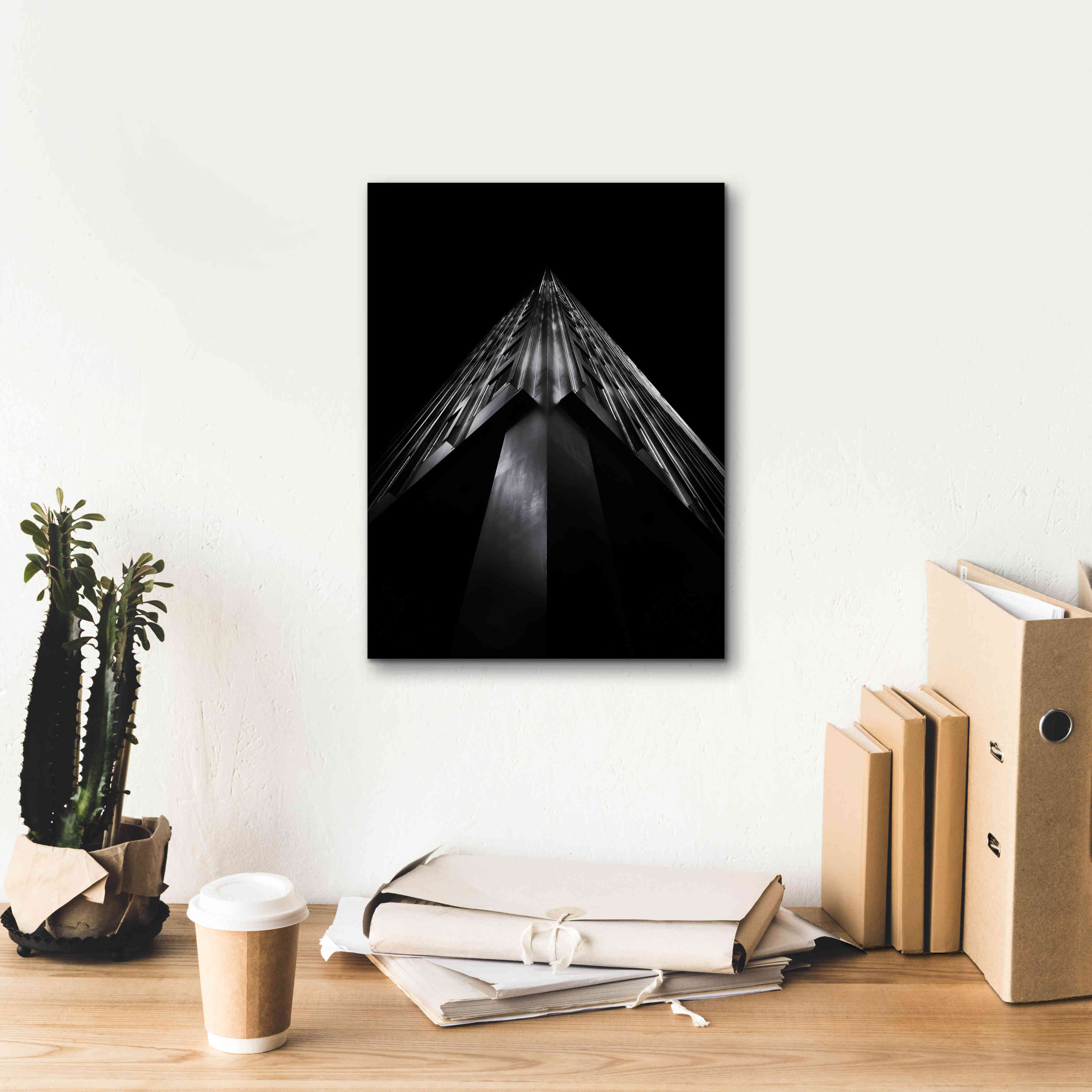 'No 77 King St W 1' by Brian Carson, Giclee Canvas Wall Art,12 x 16