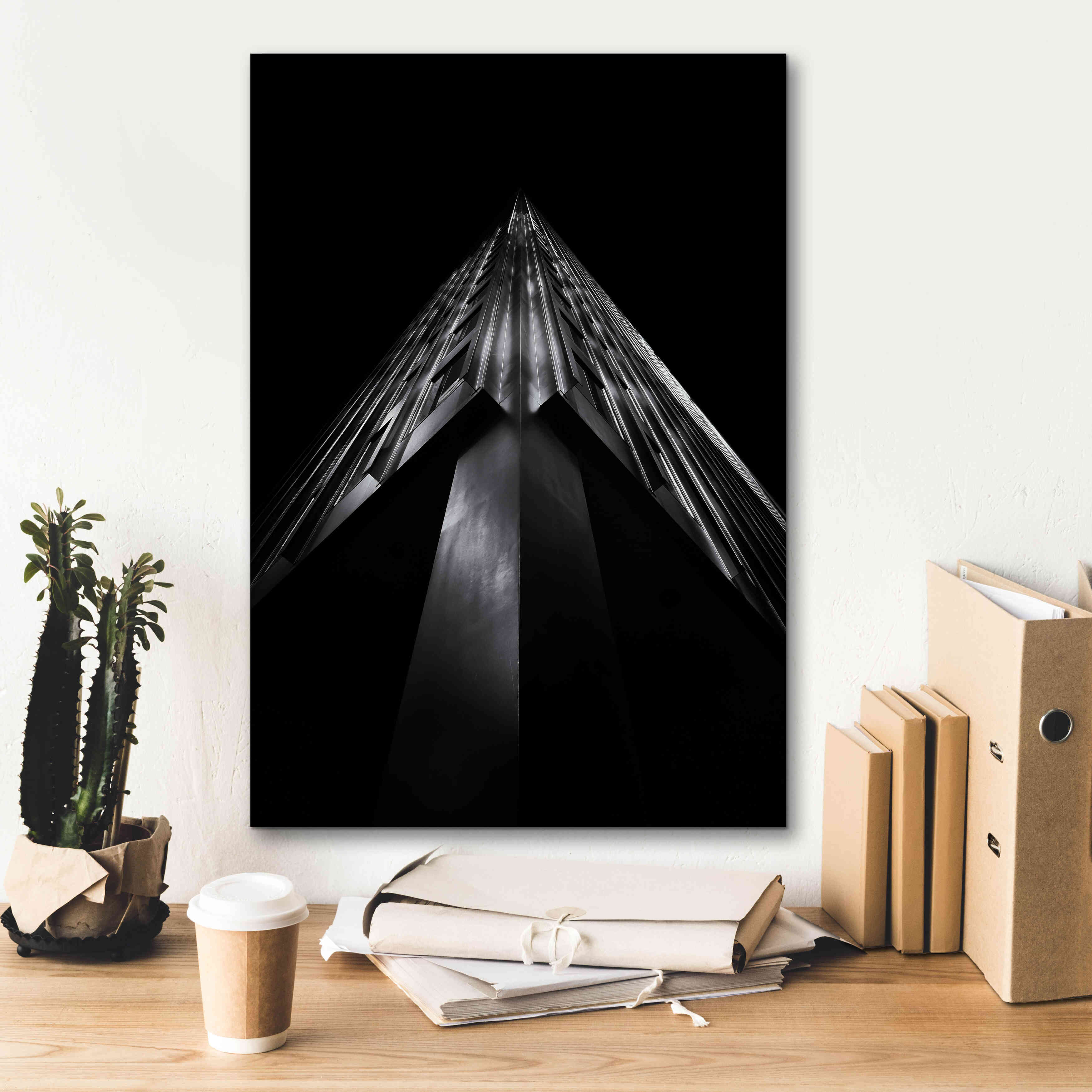 'No 77 King St W 1' by Brian Carson, Giclee Canvas Wall Art,18 x 26