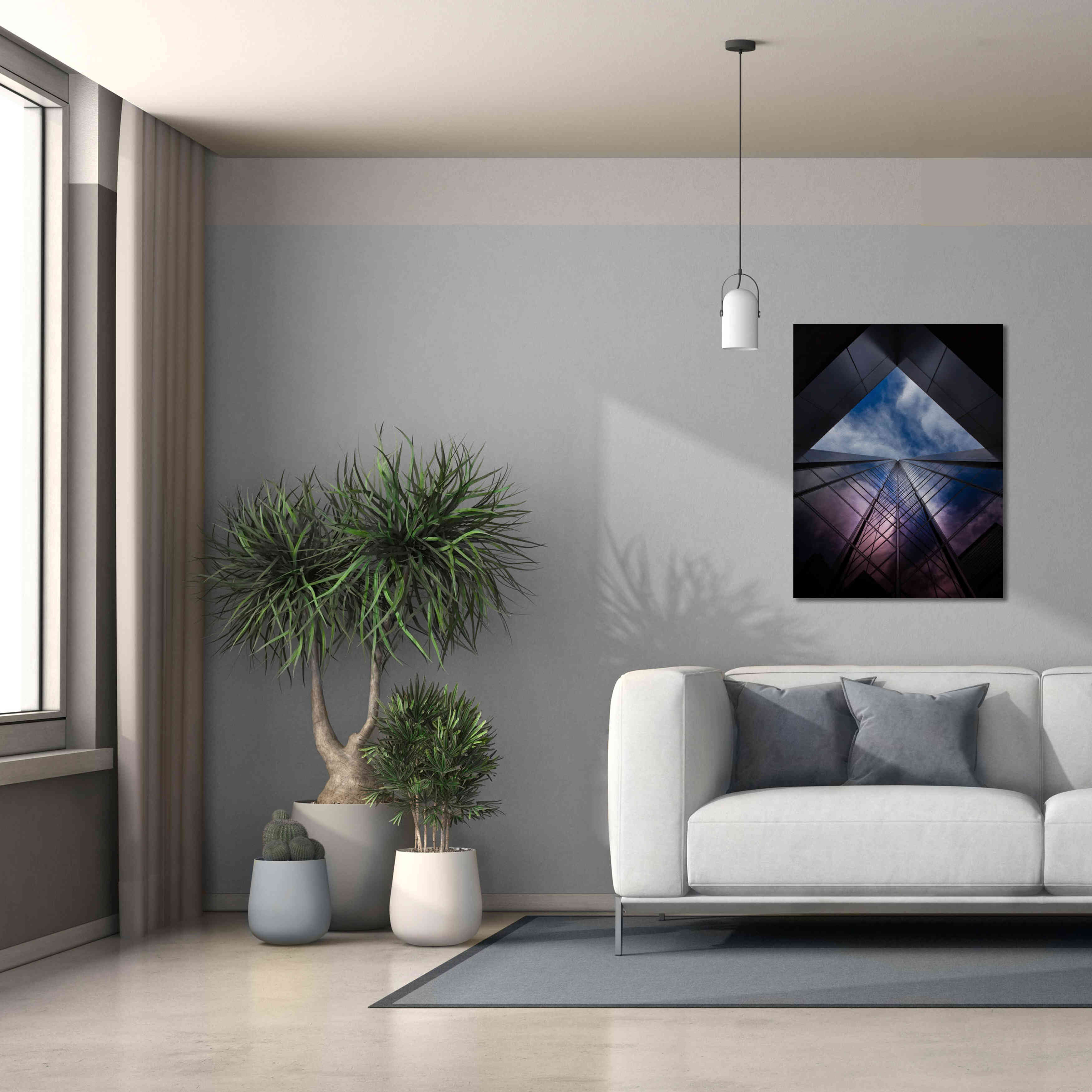 'No 100 King St W 2' by Brian Carson, Giclee Canvas Wall Art,26 x 34