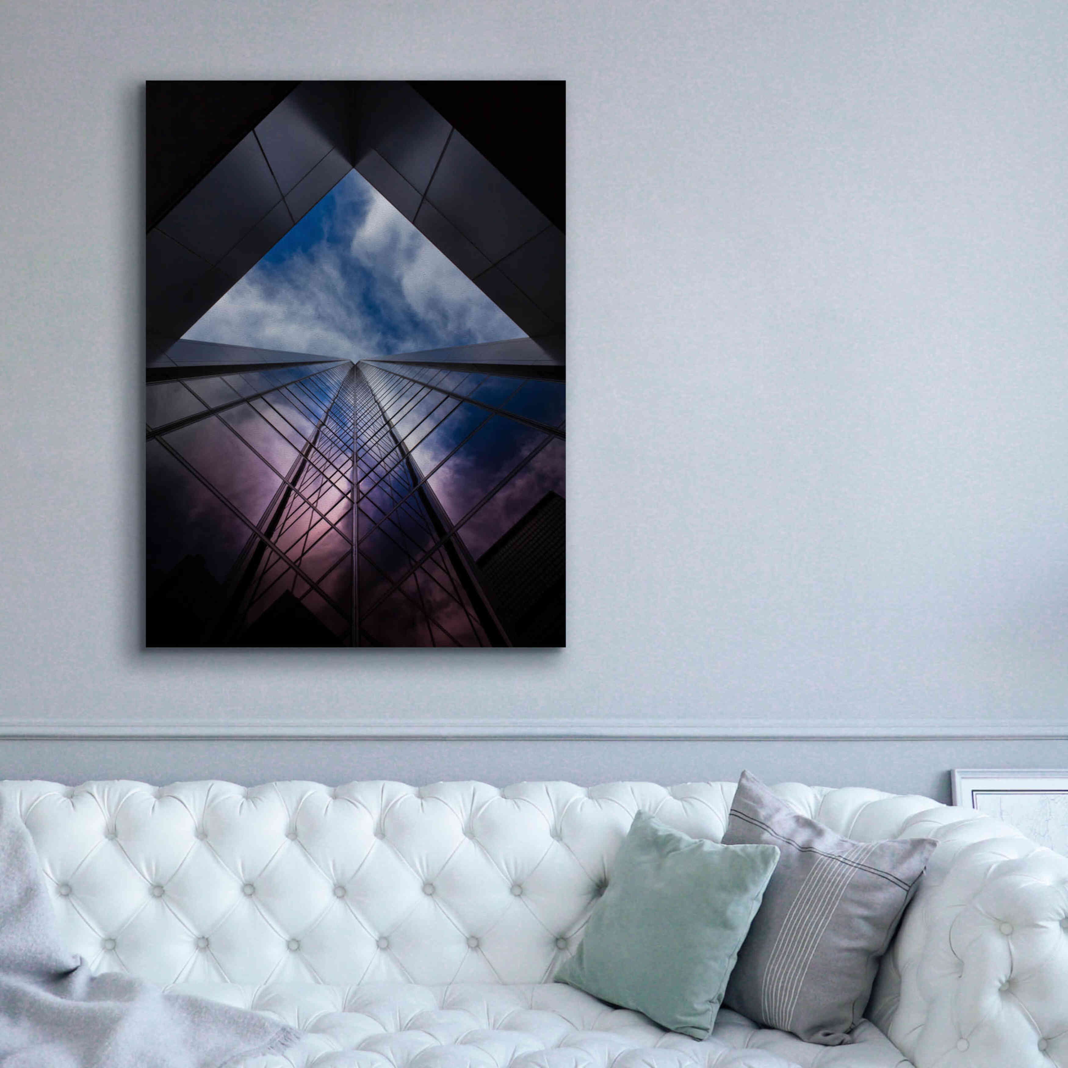 'No 100 King St W 2' by Brian Carson, Giclee Canvas Wall Art,40 x 54