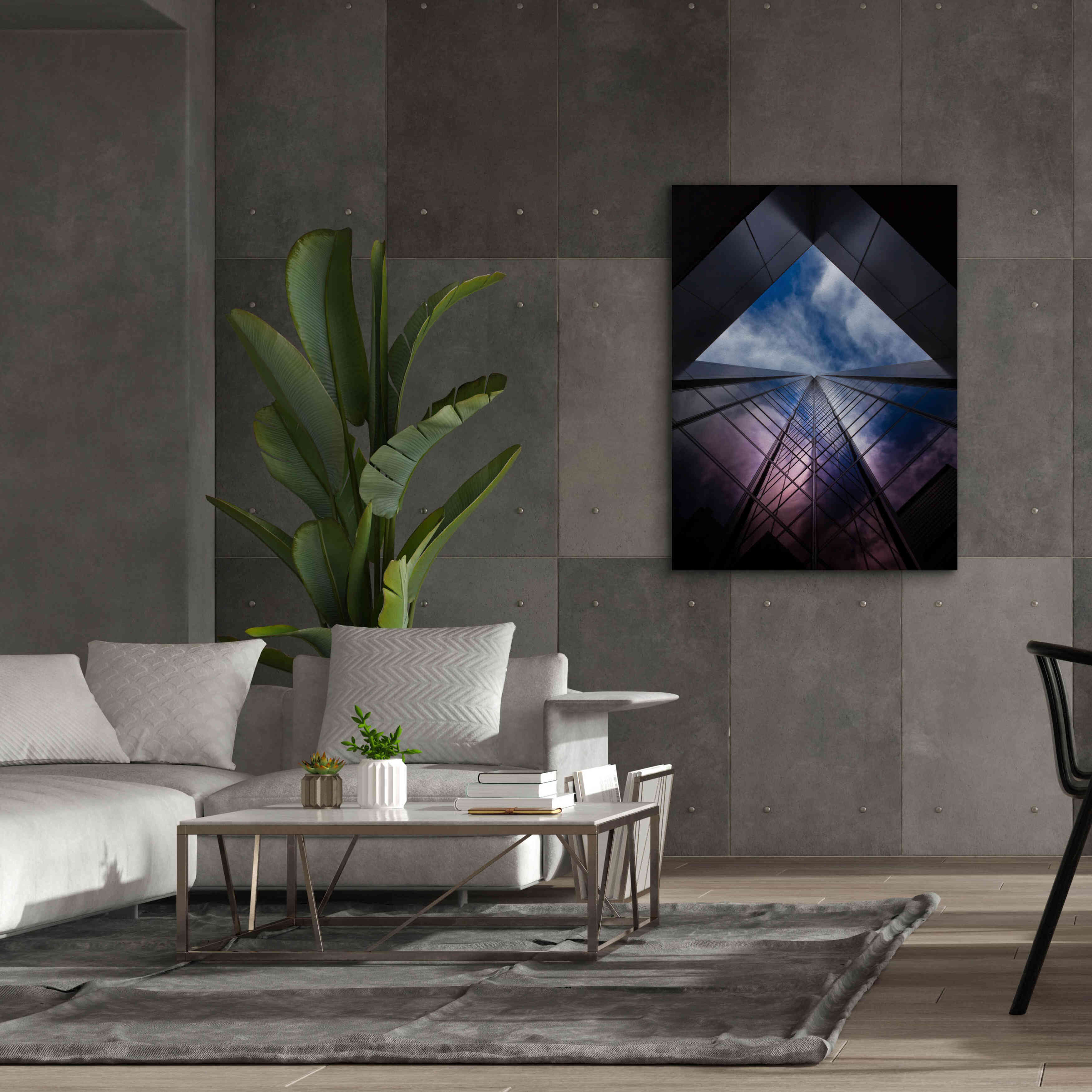 'No 100 King St W 2' by Brian Carson, Giclee Canvas Wall Art,40 x 54