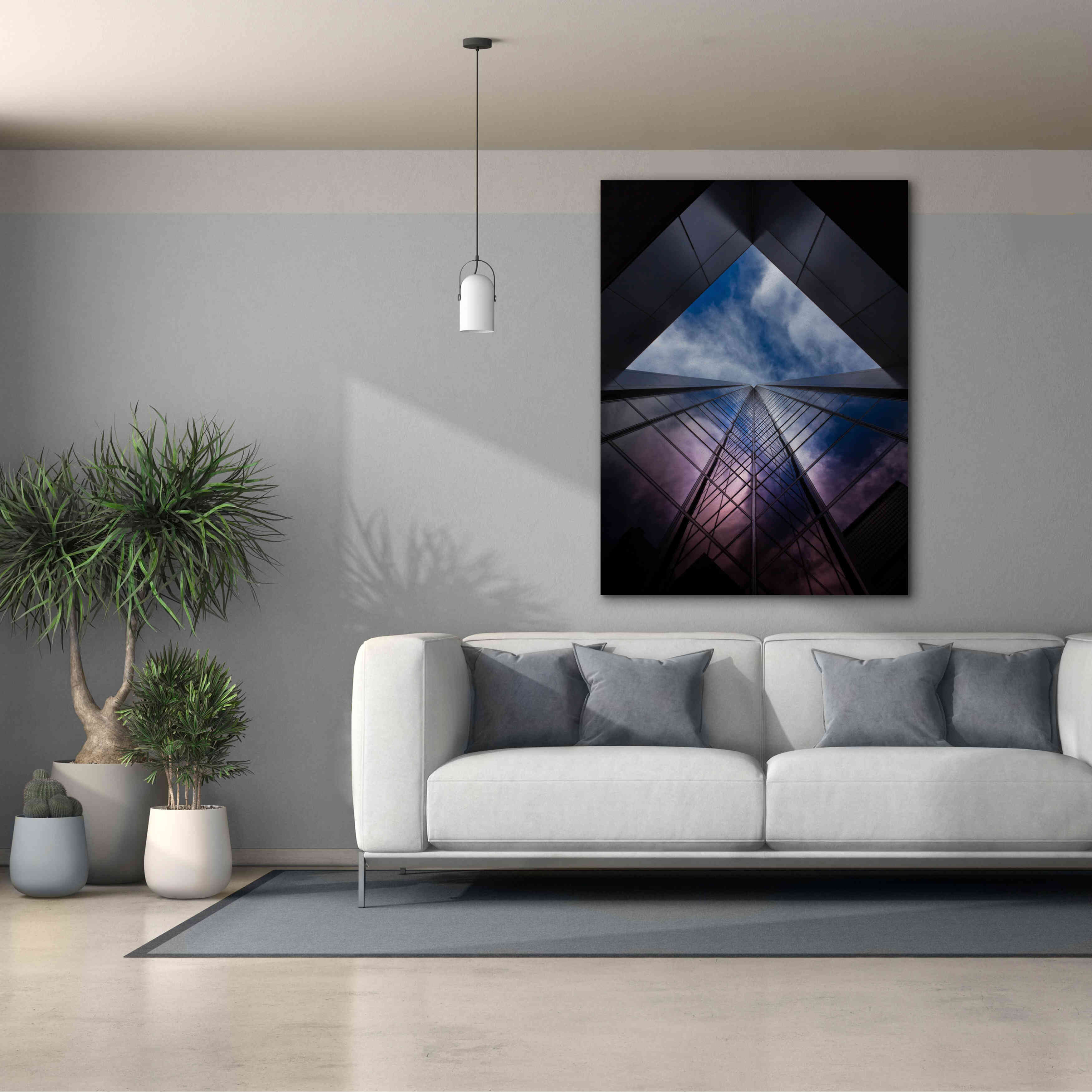 'No 100 King St W 2' by Brian Carson, Giclee Canvas Wall Art,40 x 54