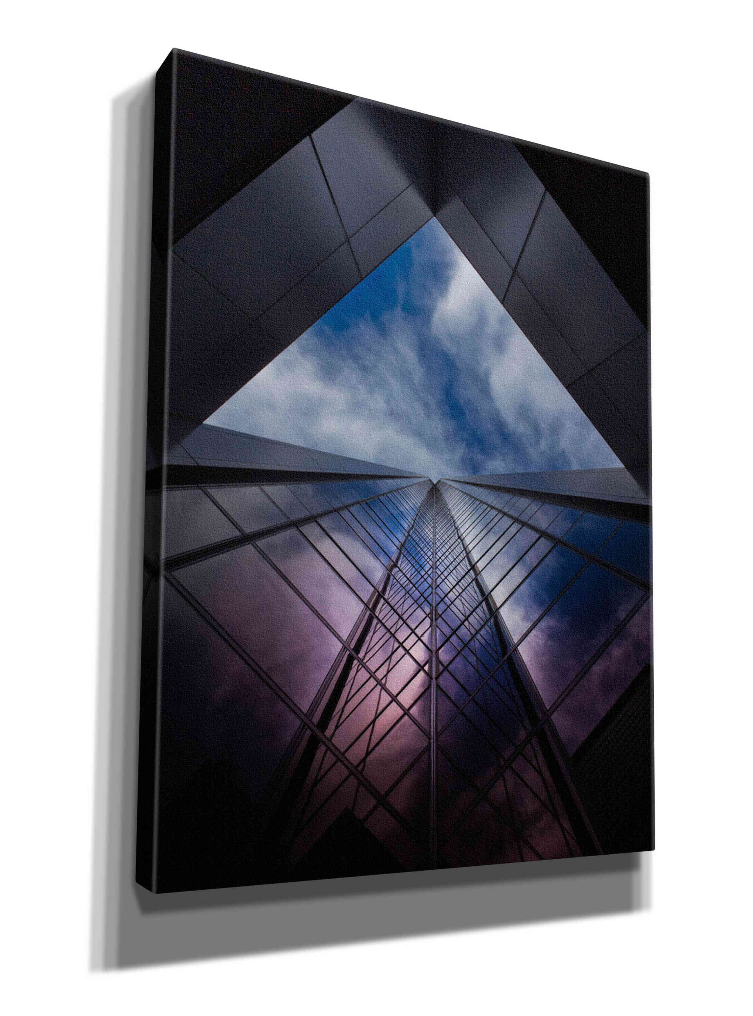 'No 100 King St W 2' by Brian Carson, Giclee Canvas Wall Art