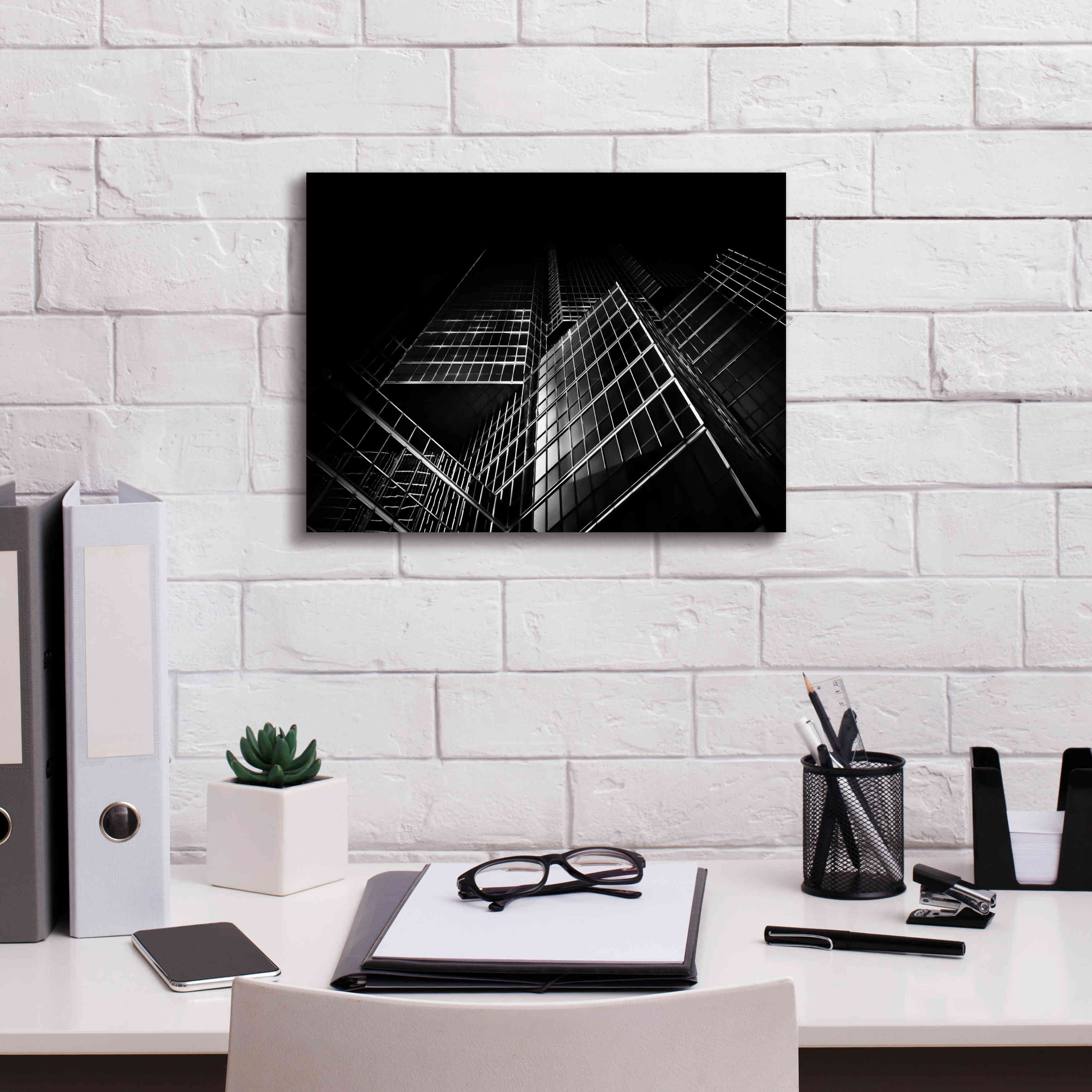 'No 200 King St W' by Brian Carson, Giclee Canvas Wall Art,16 x 12