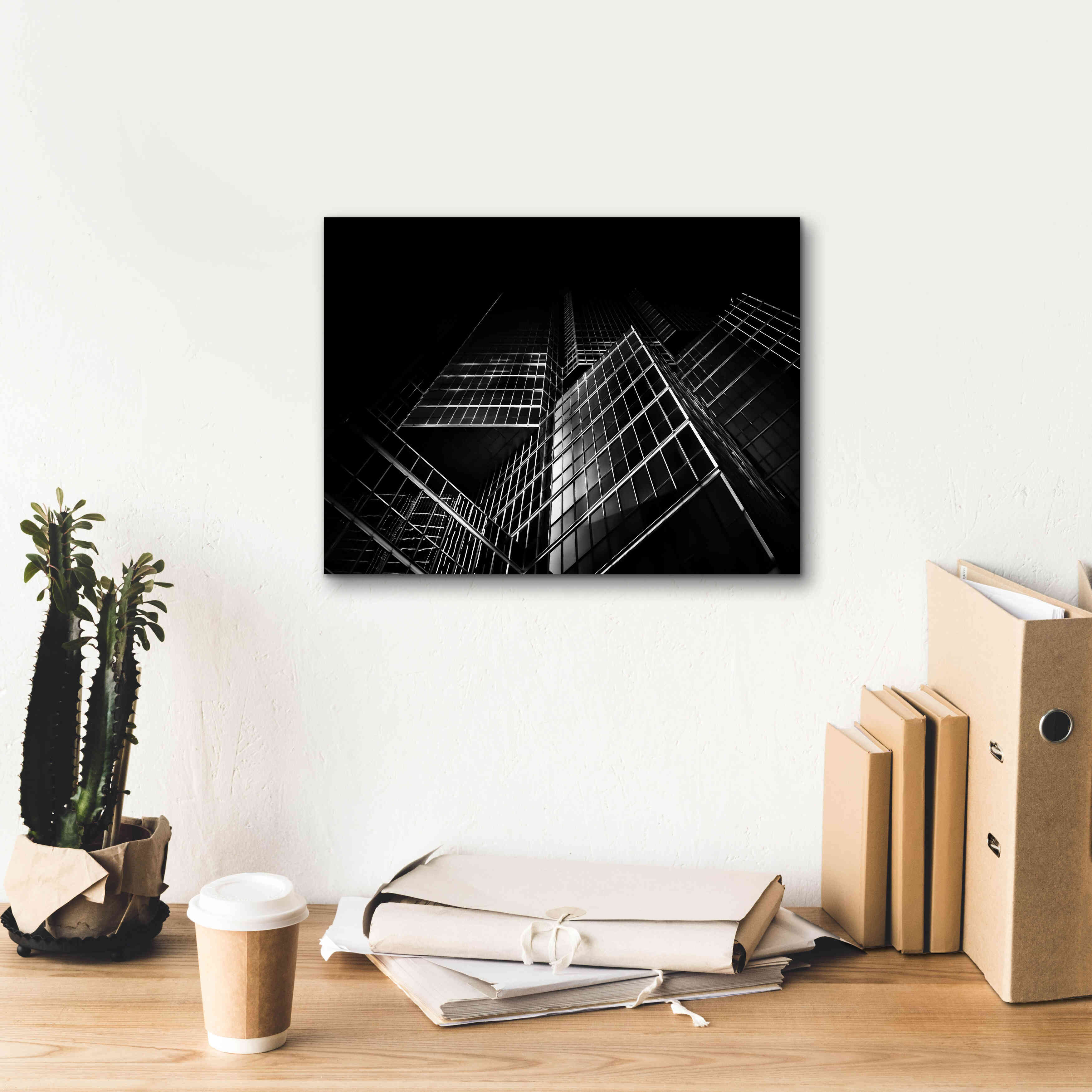 'No 200 King St W' by Brian Carson, Giclee Canvas Wall Art,16 x 12