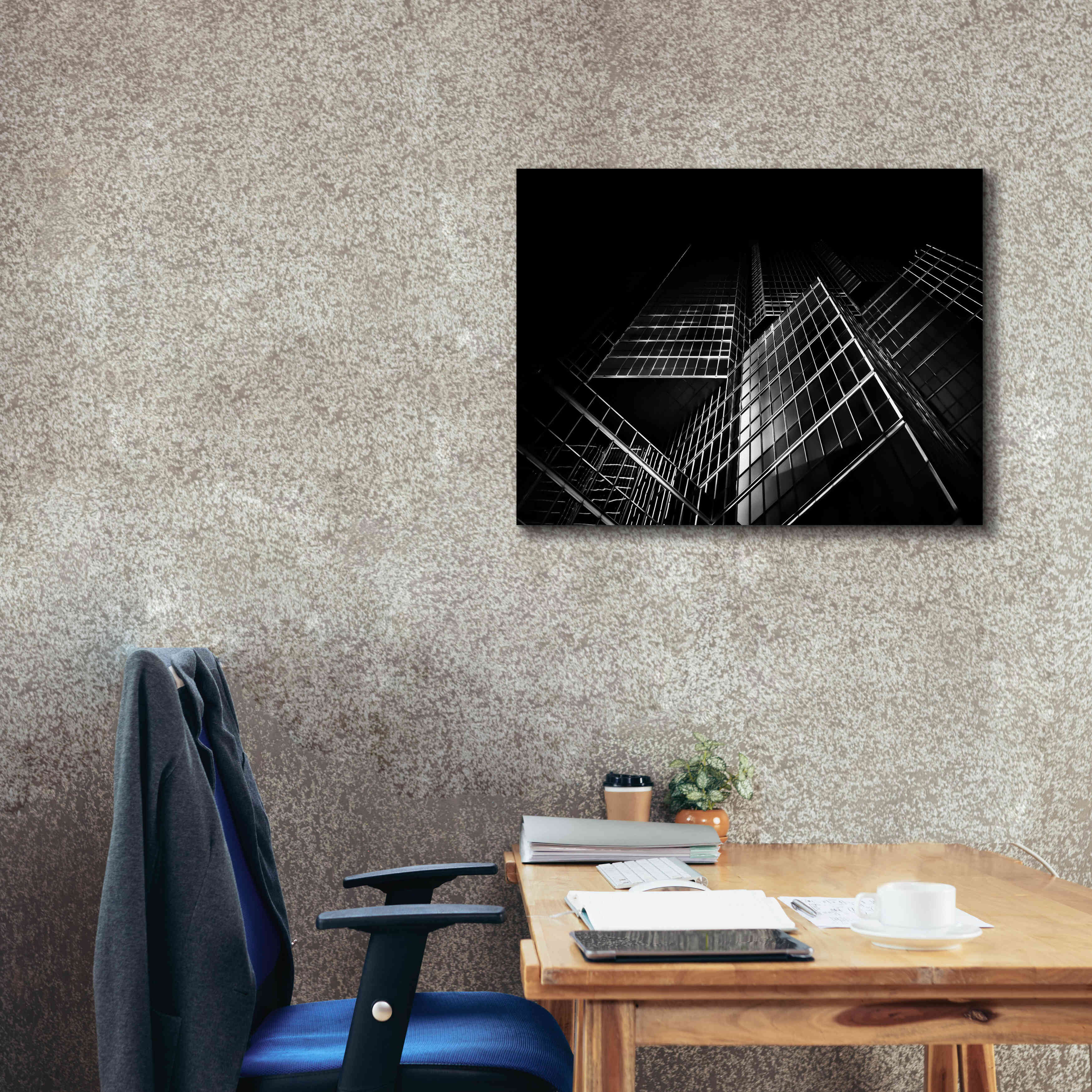 'No 200 King St W' by Brian Carson, Giclee Canvas Wall Art,34 x 26