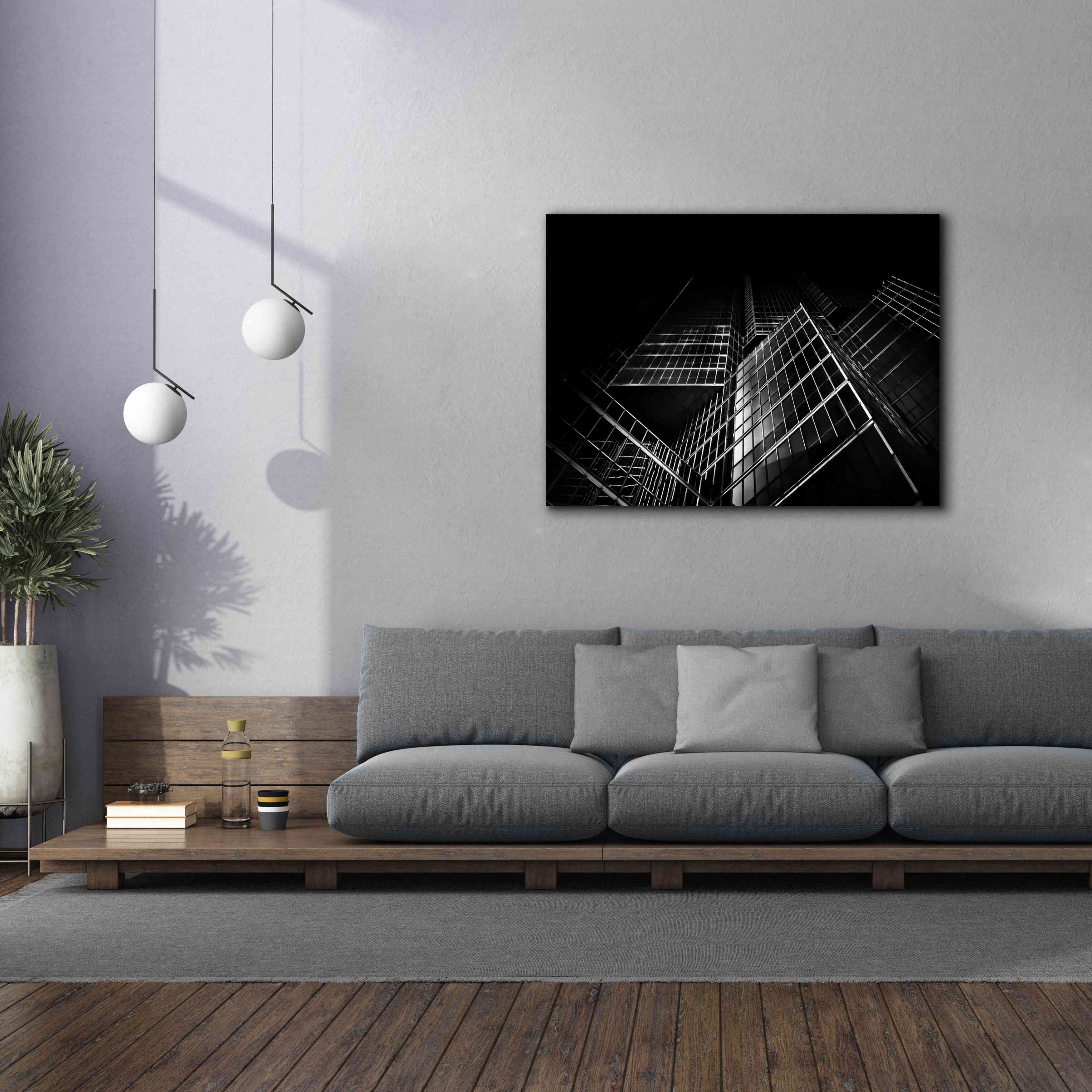 'No 200 King St W' by Brian Carson, Giclee Canvas Wall Art,54 x 40