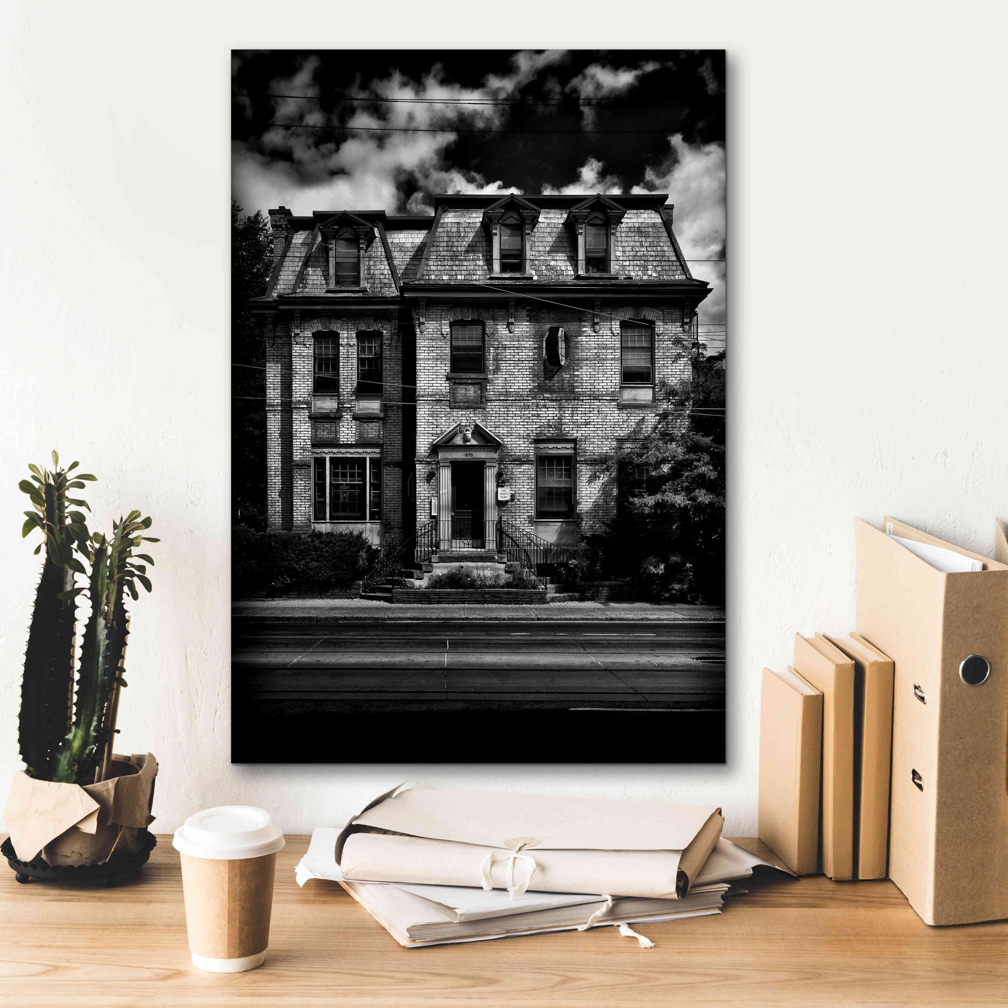 'No 370 Dundas Street West' by Brian Carson, Giclee Canvas Wall Art,18 x 26