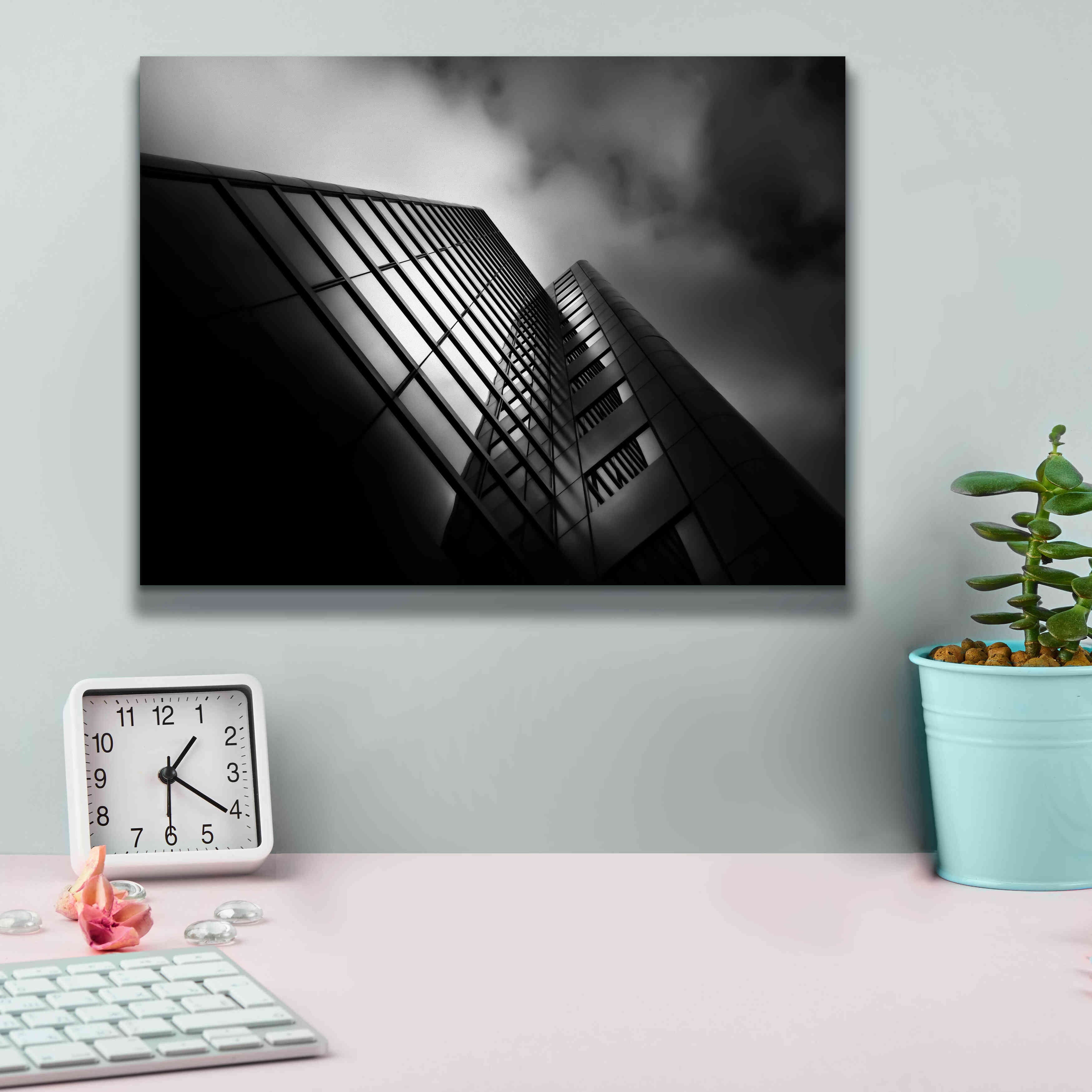 'No 525 University Ave 2' by Brian Carson, Giclee Canvas Wall Art,16 x 12