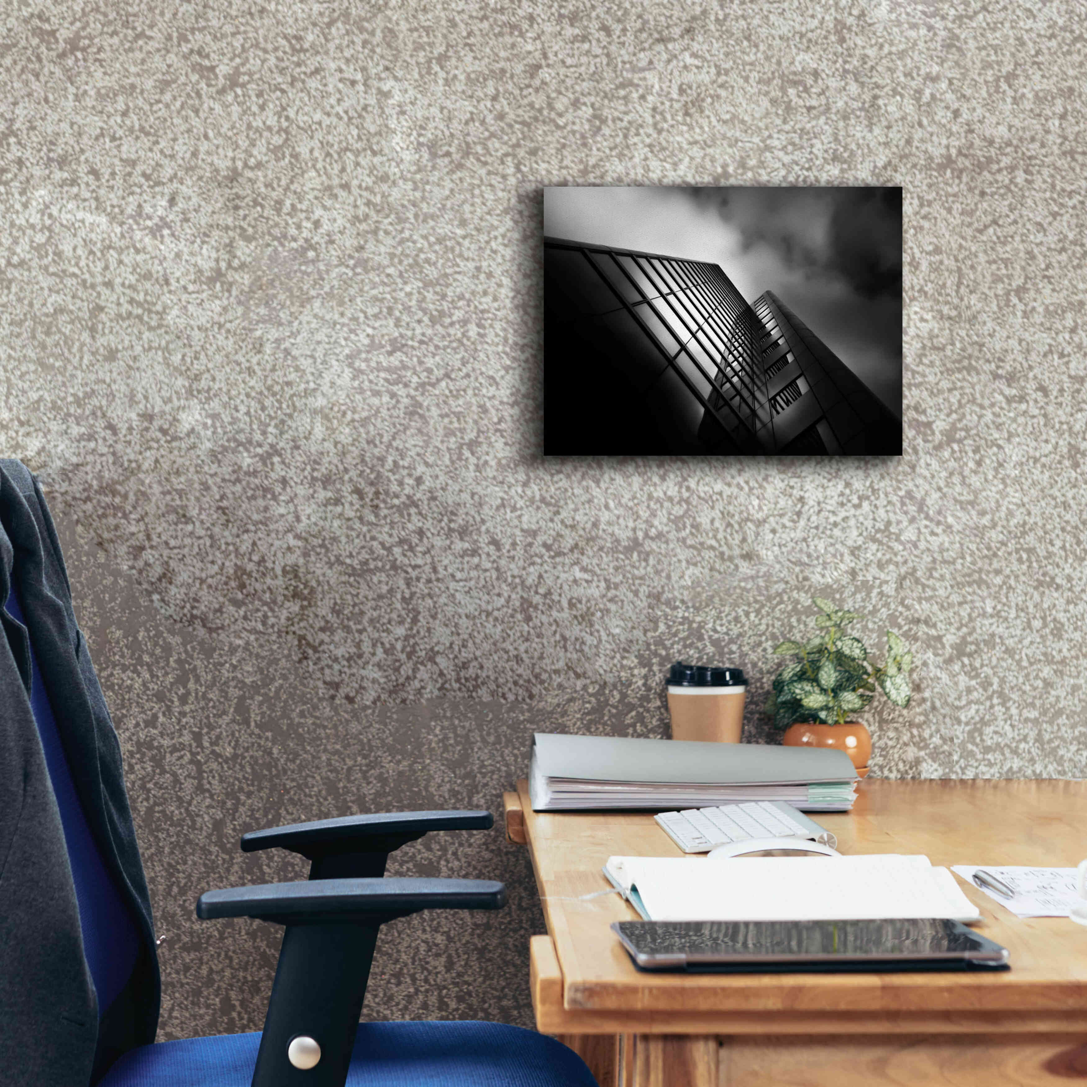 'No 525 University Ave 2' by Brian Carson, Giclee Canvas Wall Art,16 x 12