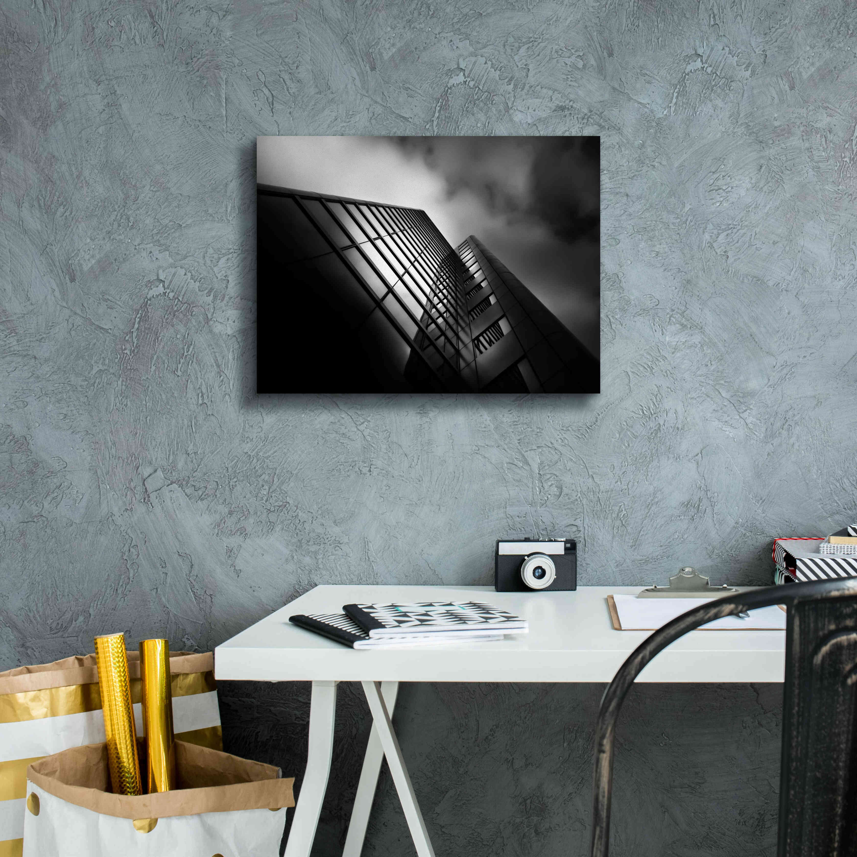 'No 525 University Ave 2' by Brian Carson, Giclee Canvas Wall Art,16 x 12