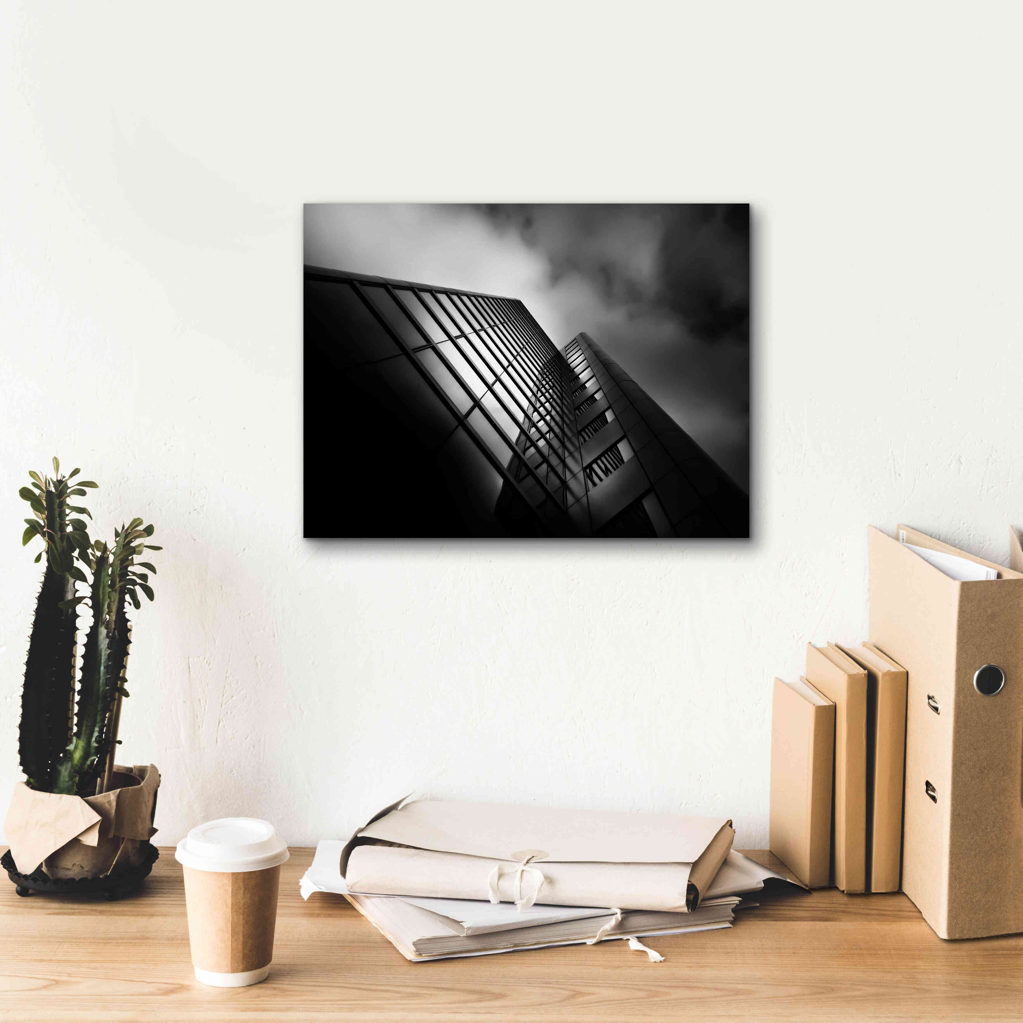 'No 525 University Ave 2' by Brian Carson, Giclee Canvas Wall Art,16 x 12