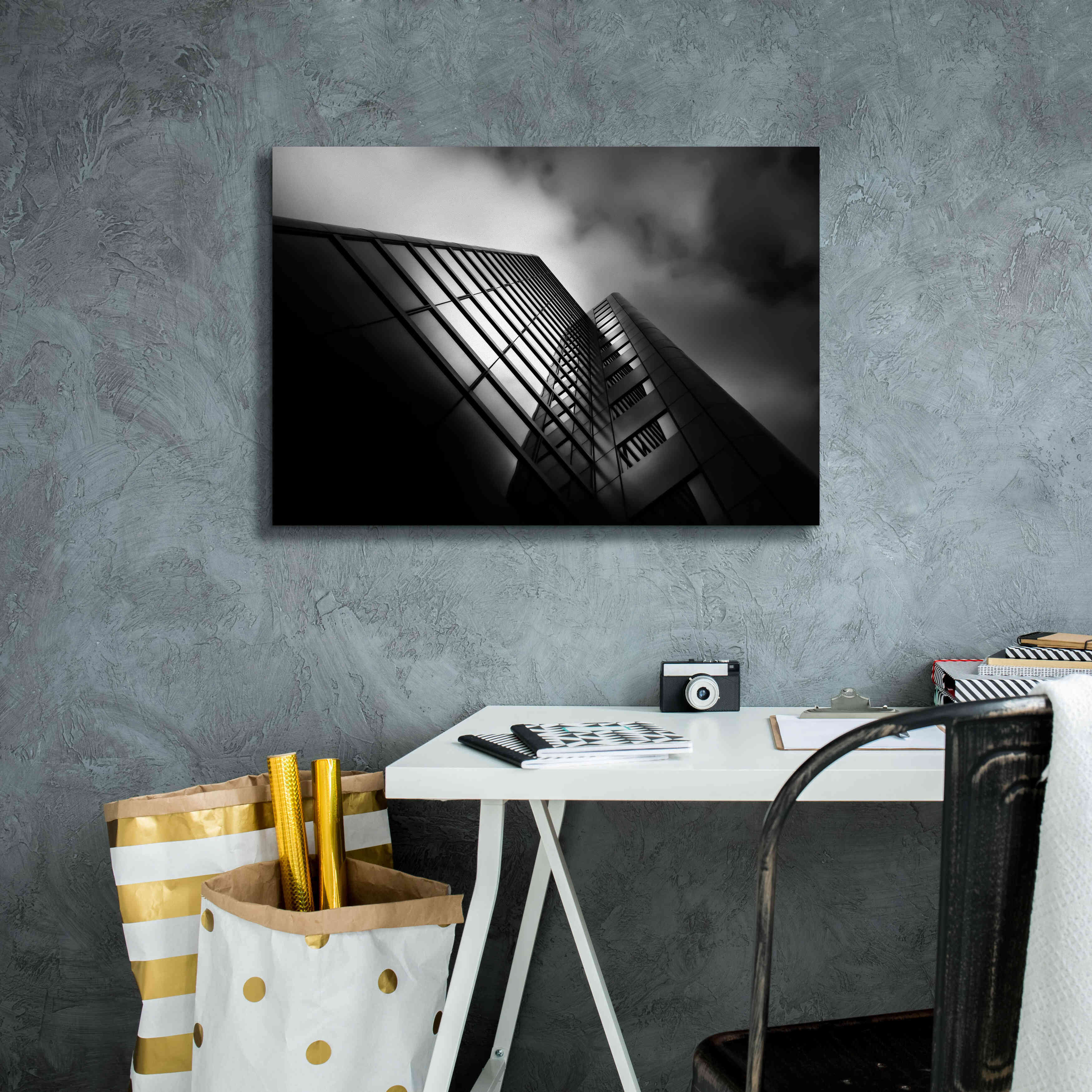 'No 525 University Ave 2' by Brian Carson, Giclee Canvas Wall Art,26 x 18