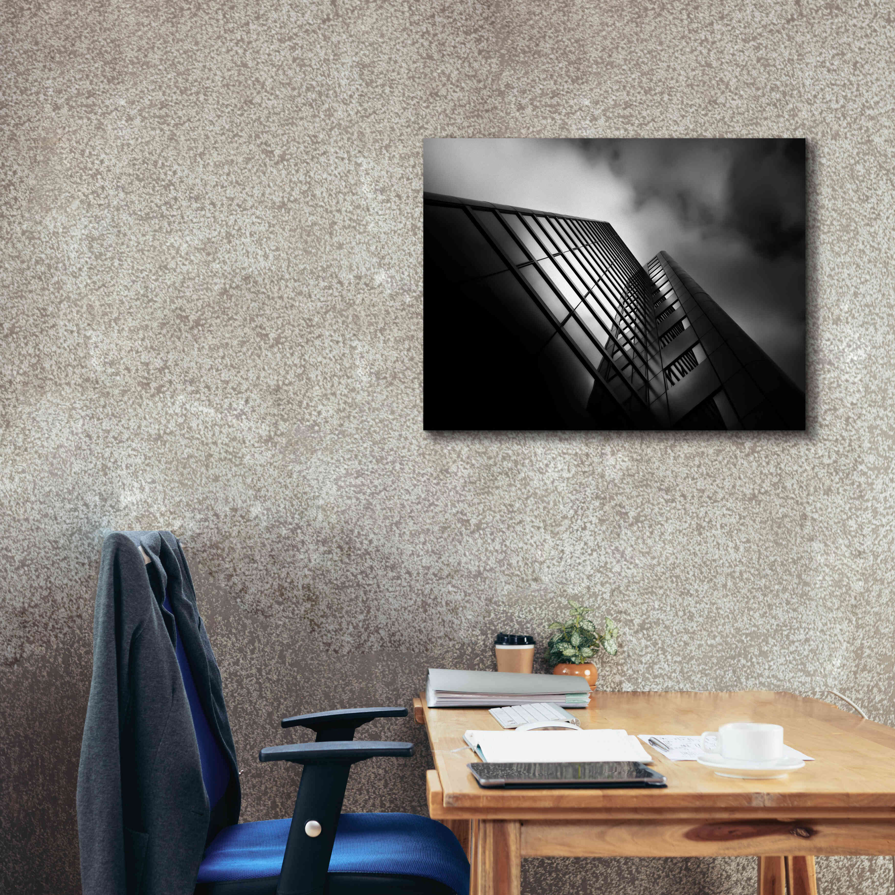 'No 525 University Ave 2' by Brian Carson, Giclee Canvas Wall Art,34 x 26