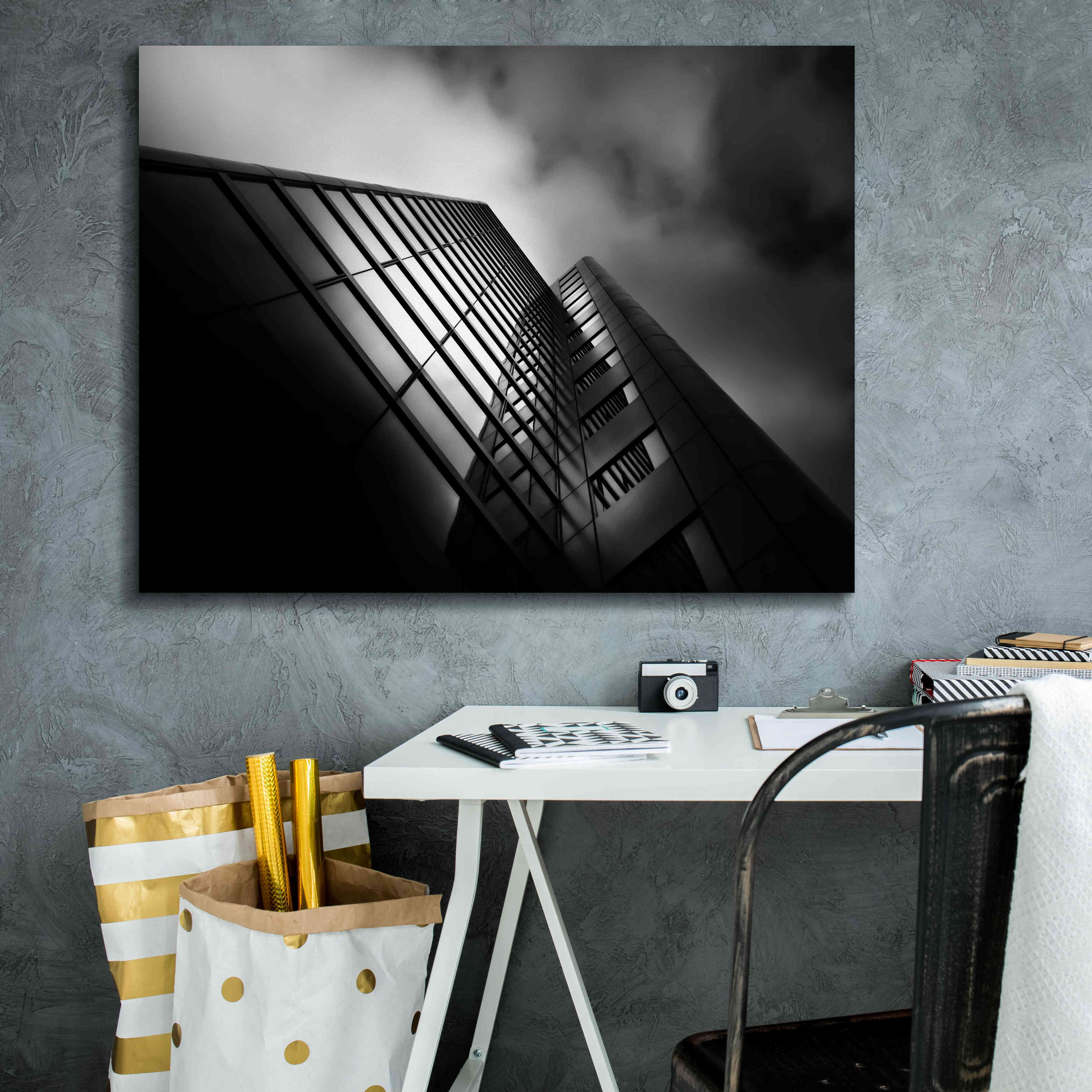 'No 525 University Ave 2' by Brian Carson, Giclee Canvas Wall Art,34 x 26