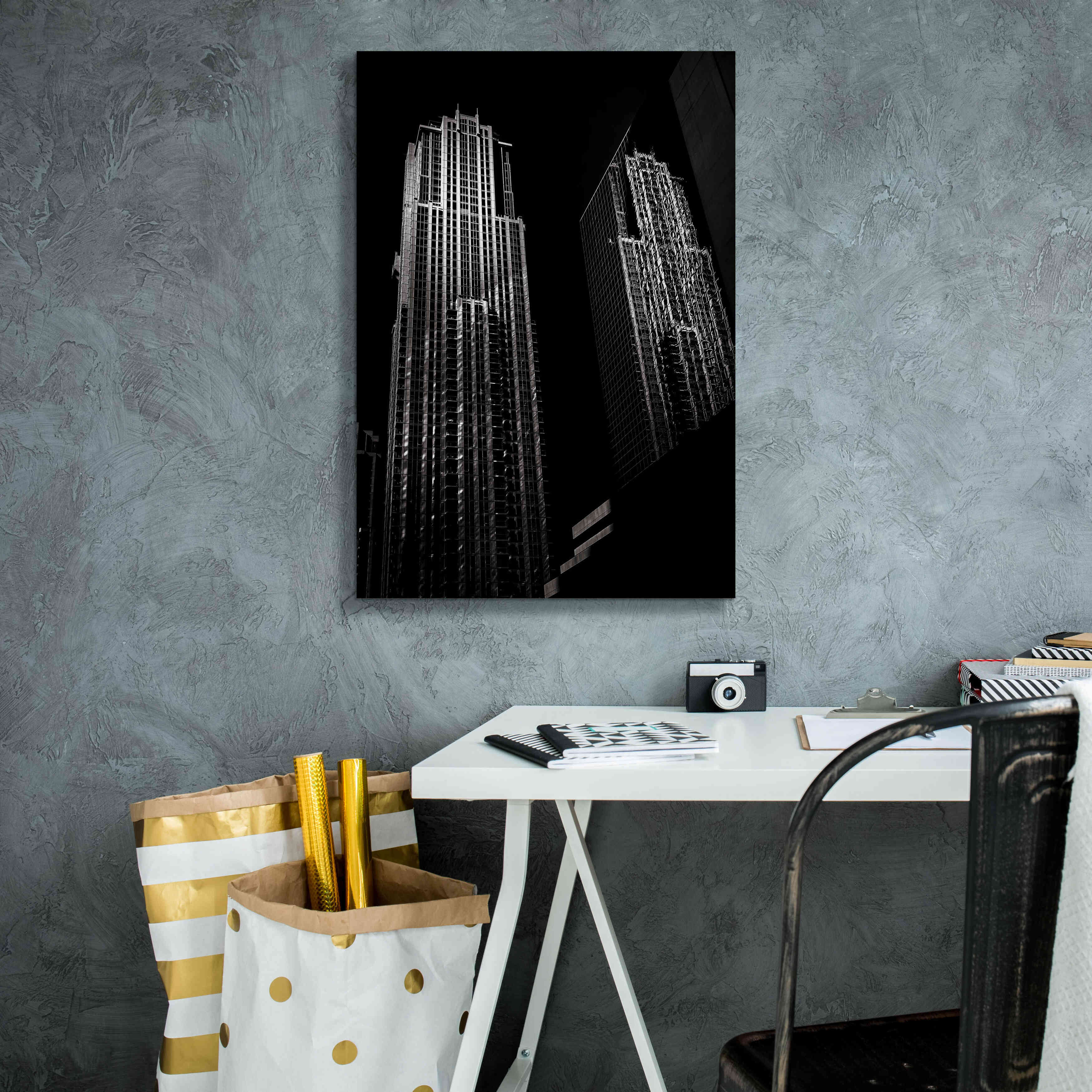 'No 763 Bay St 1' by Brian Carson, Giclee Canvas Wall Art,18 x 26