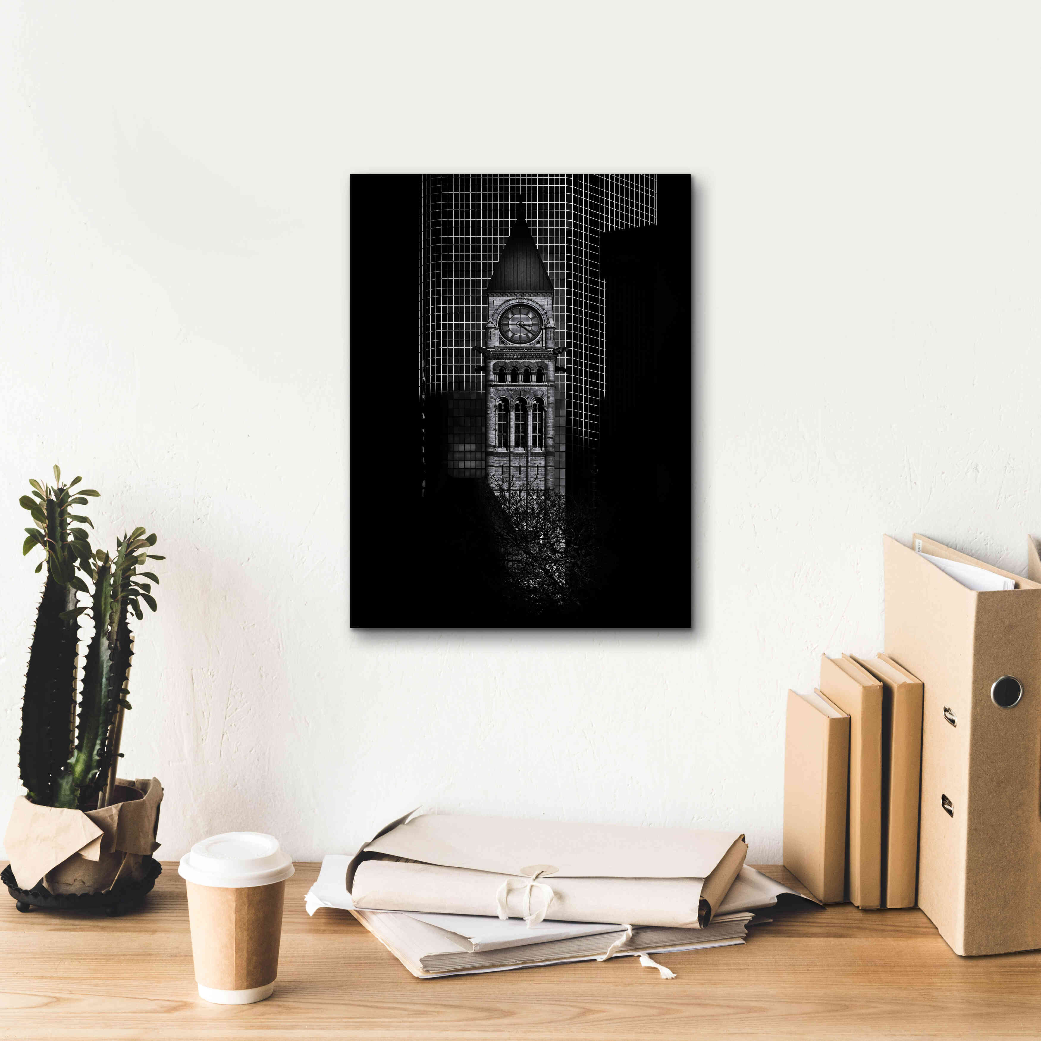 'Old City Hall Toronto Canada No 1' by Brian Carson, Giclee Canvas Wall Art,12 x 16