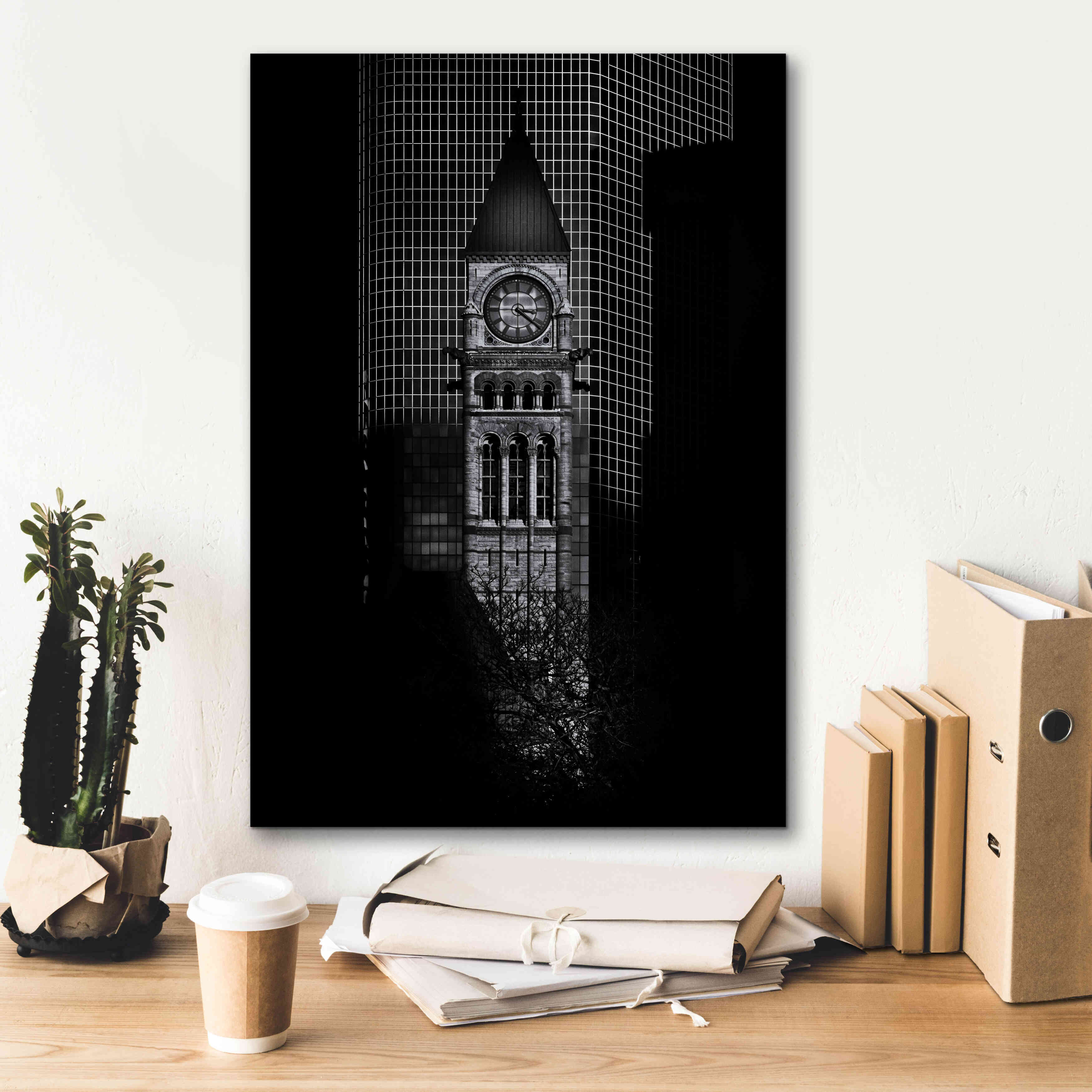 'Old City Hall Toronto Canada No 1' by Brian Carson, Giclee Canvas Wall Art,18 x 26