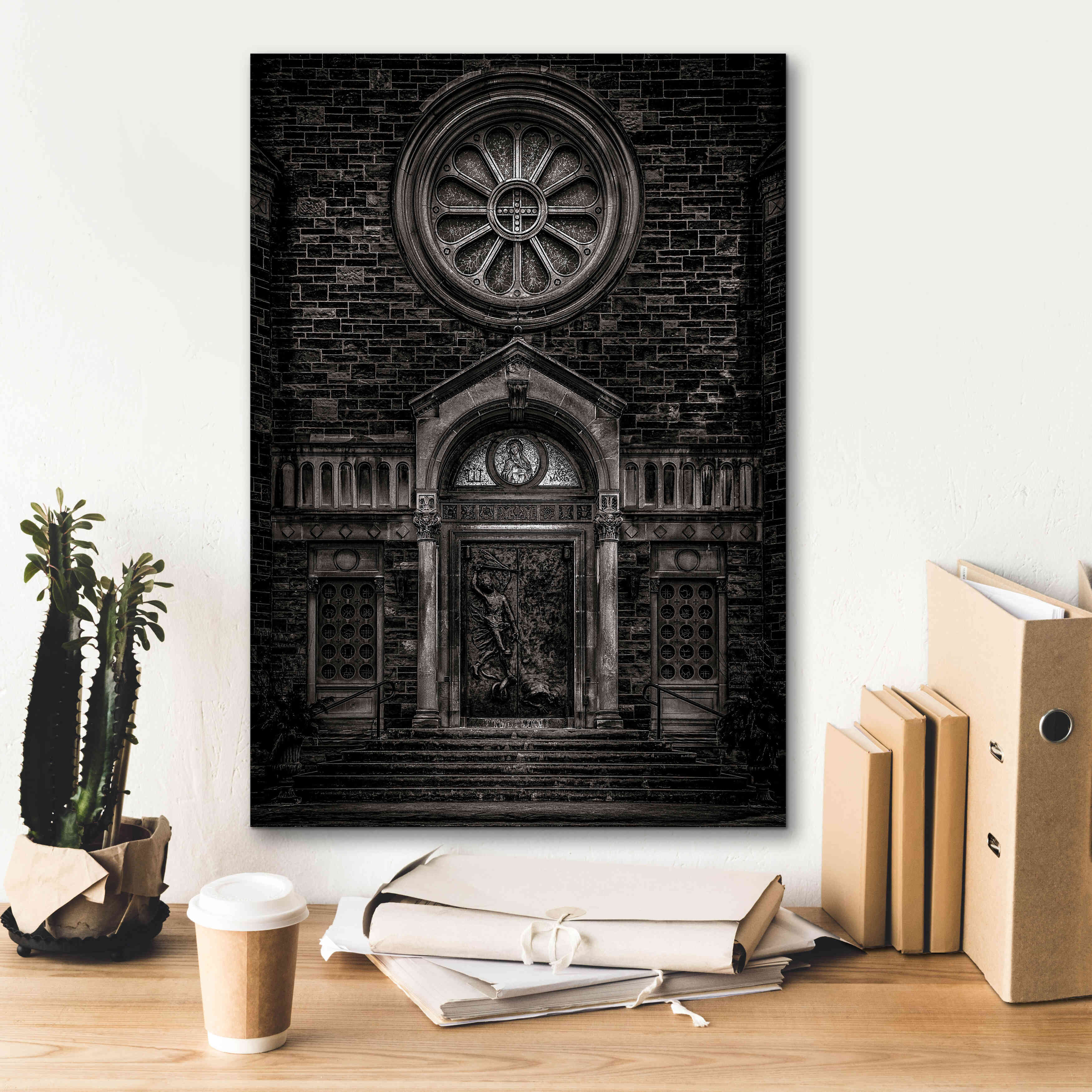 'Our Lady of Sorrows' by Brian Carson, Giclee Canvas Wall Art,18 x 26