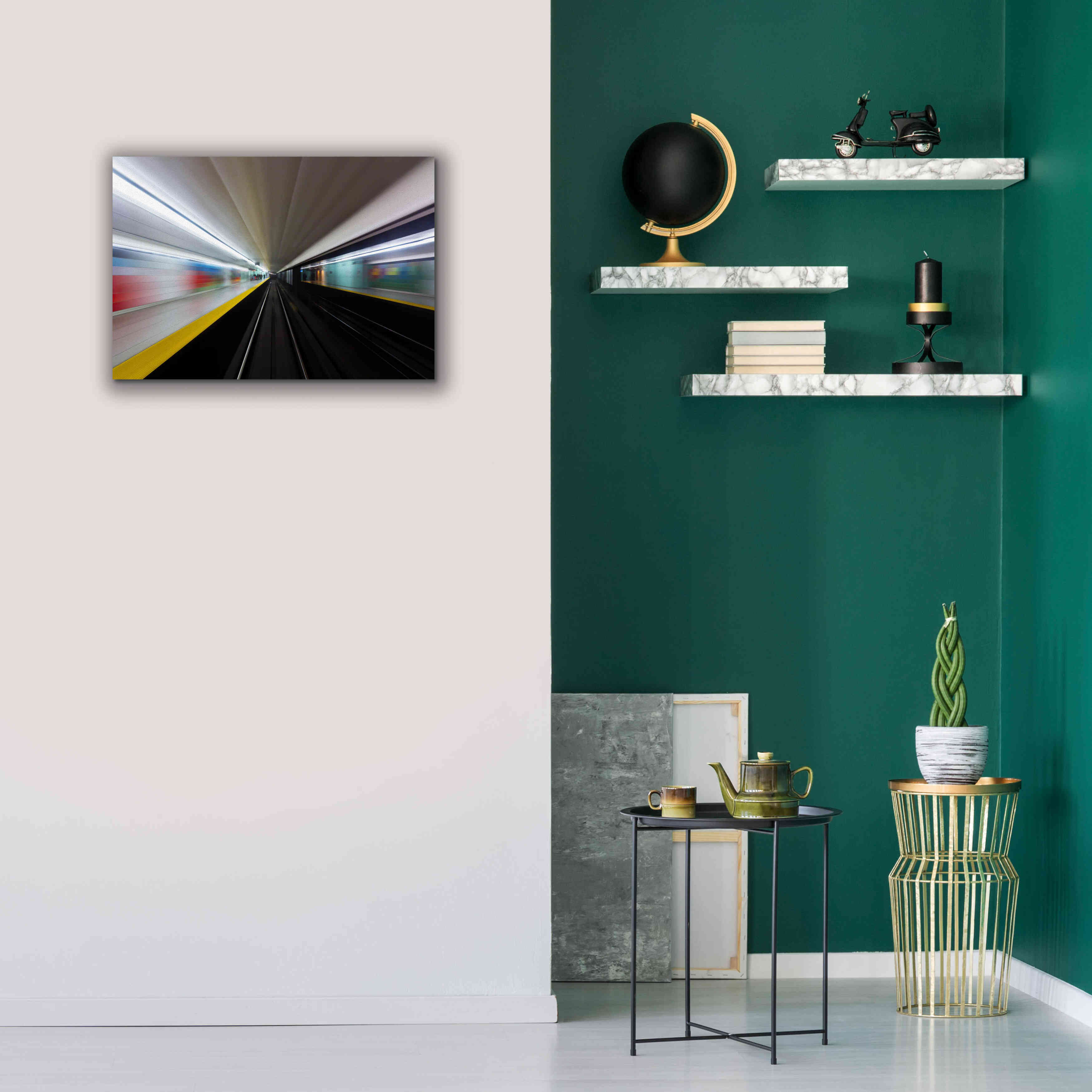 'Speed No 2' by Brian Carson, Giclee Canvas Wall Art,26 x 18