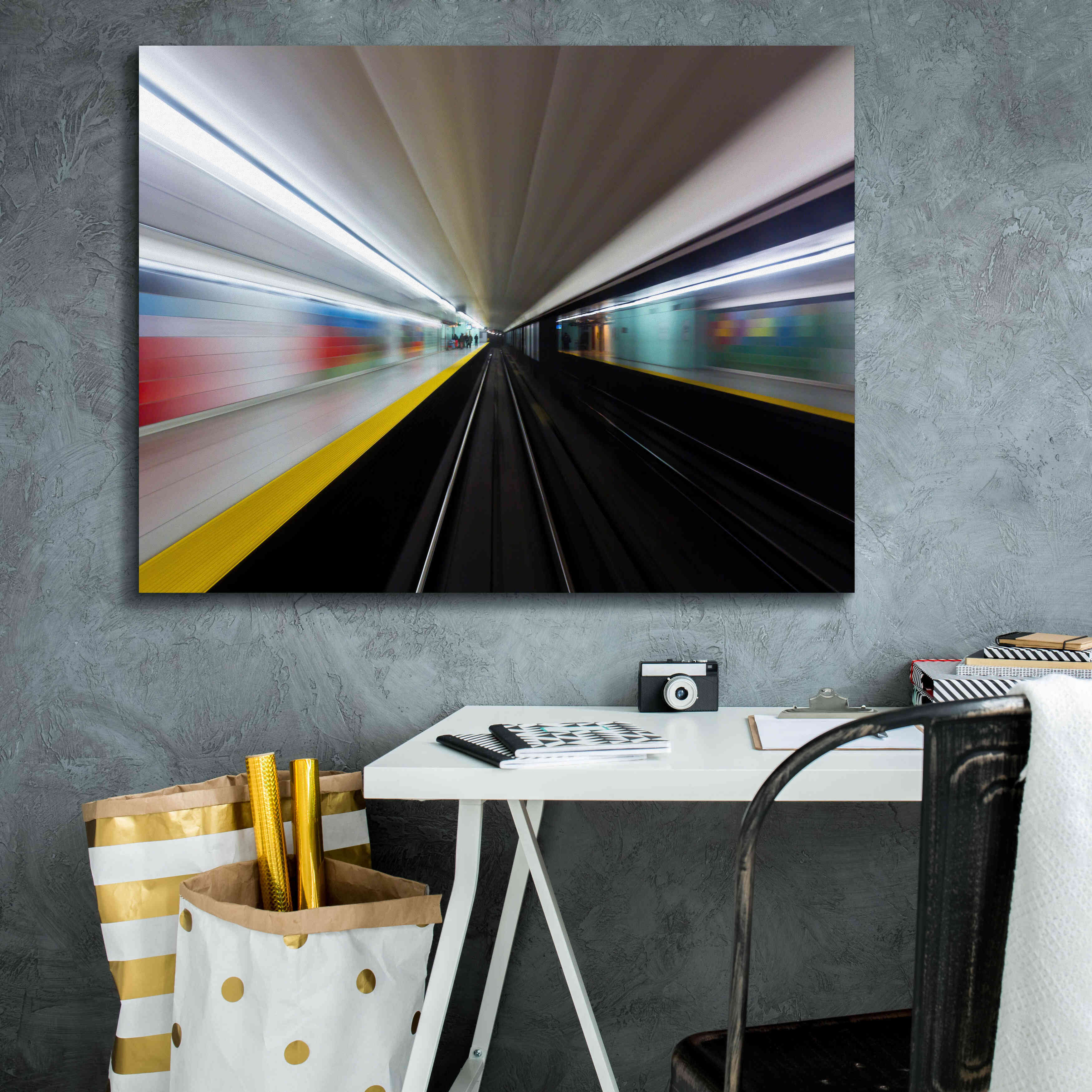 'Speed No 2' by Brian Carson, Giclee Canvas Wall Art,34 x 26