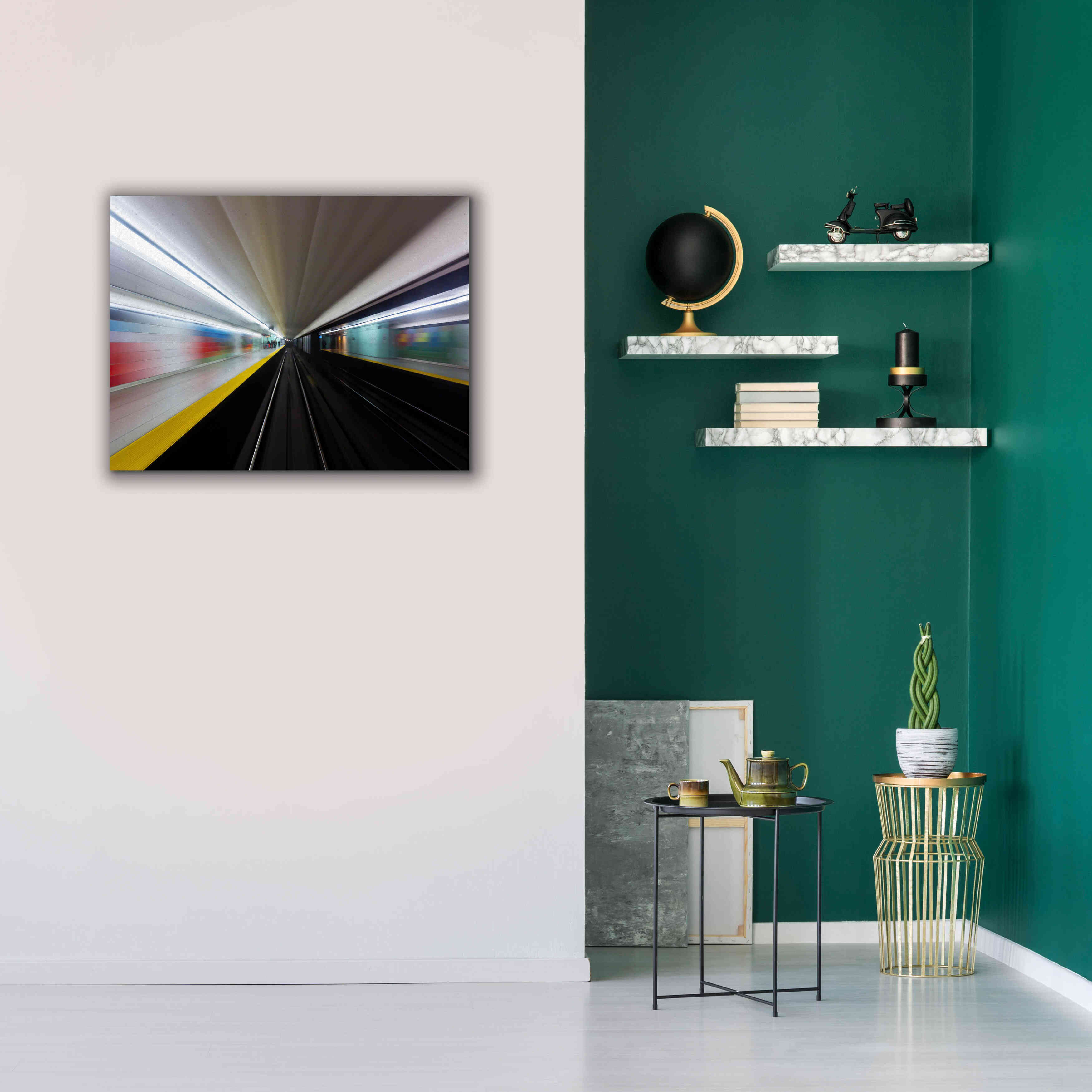'Speed No 2' by Brian Carson, Giclee Canvas Wall Art,34 x 26