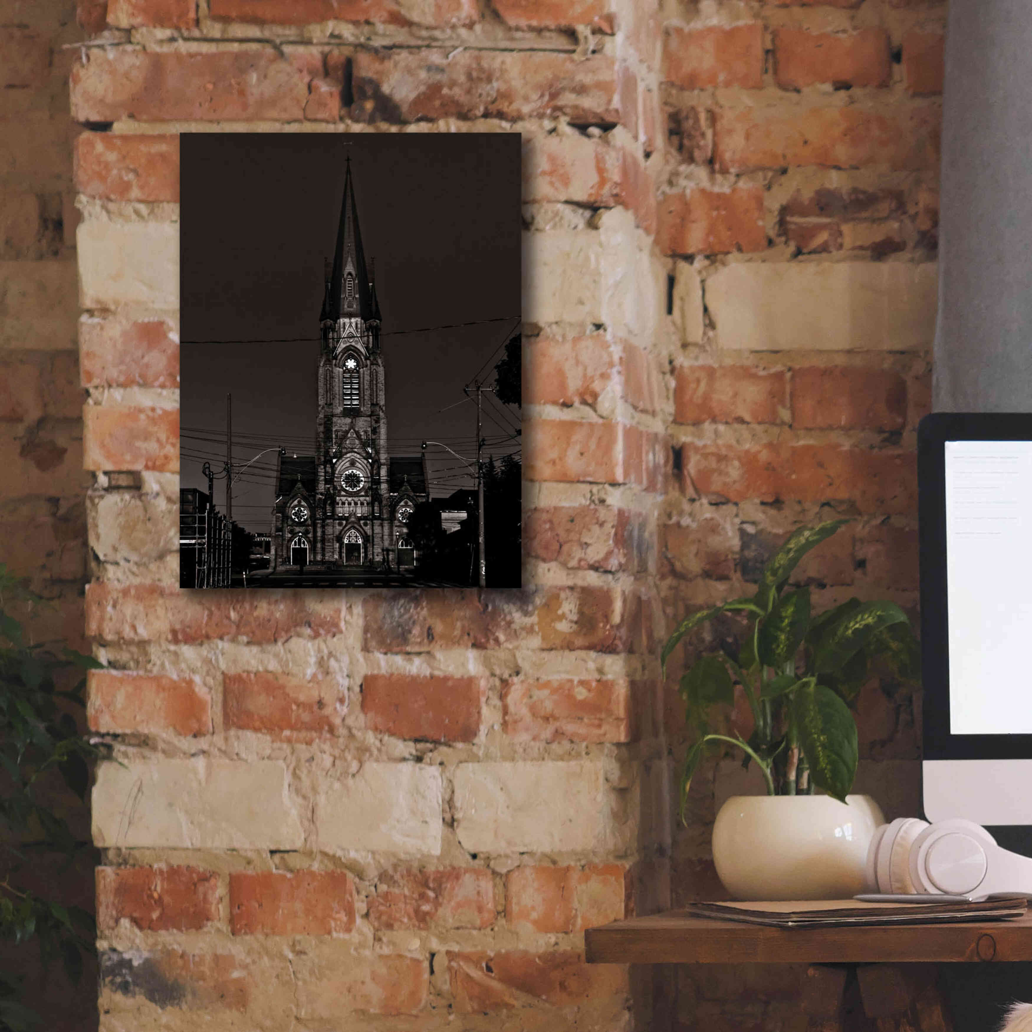 'St. Mary's Church No 1' by Brian Carson, Giclee Canvas Wall Art,12 x 16