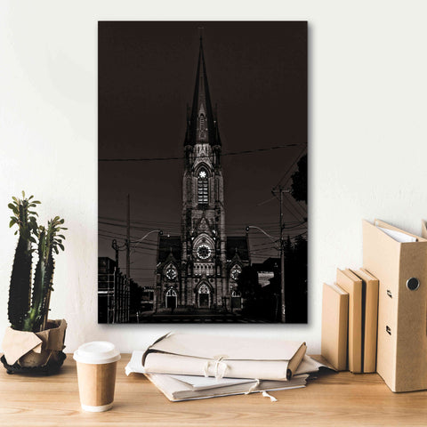 Image of 'St. Mary's Church No 1' by Brian Carson, Giclee Canvas Wall Art,18 x 26