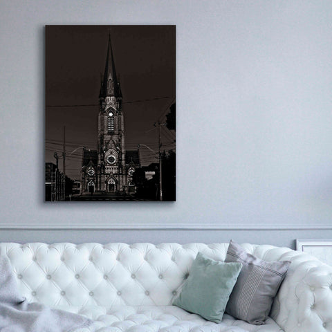 Image of 'St. Mary's Church No 1' by Brian Carson, Giclee Canvas Wall Art,40 x 54
