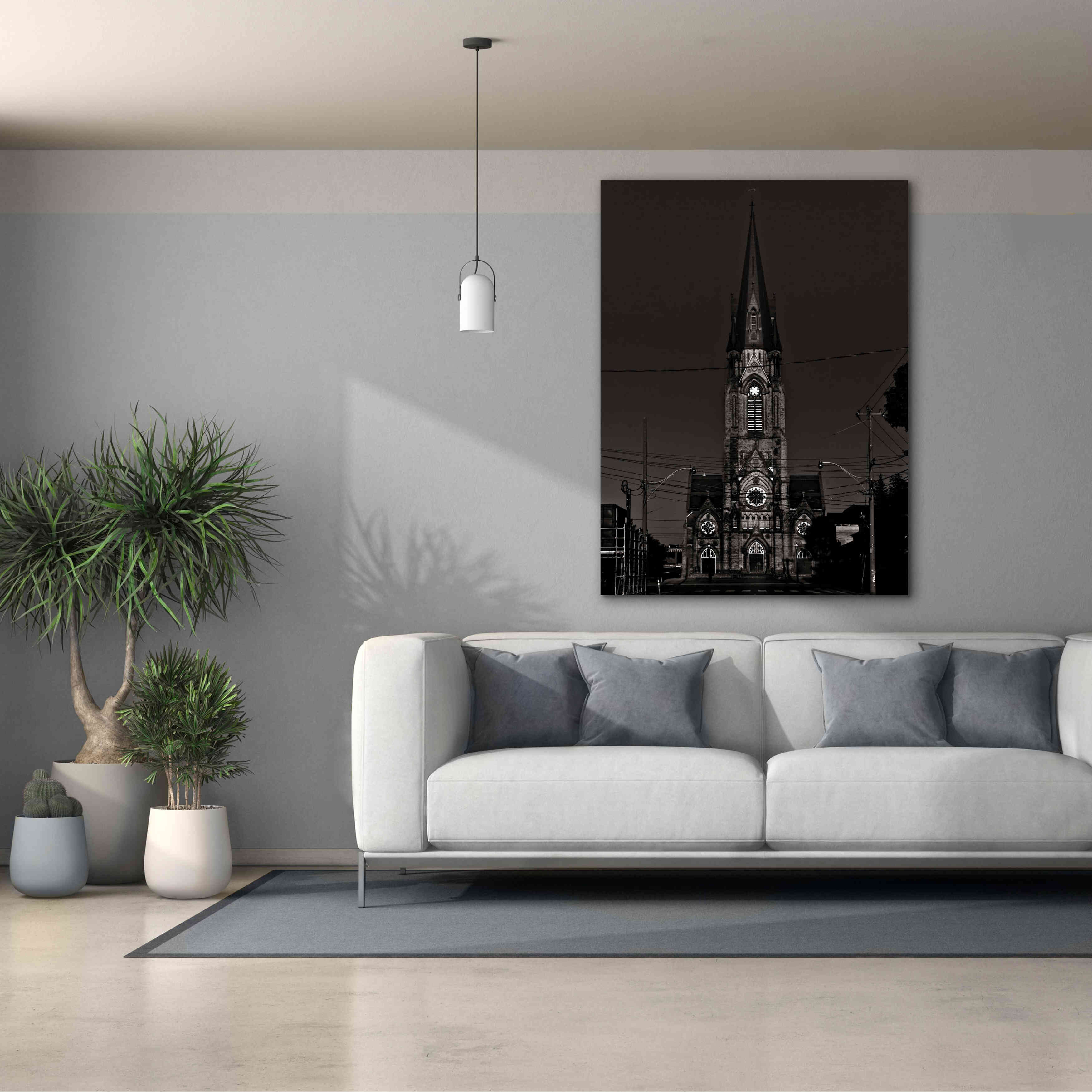 'St. Mary's Church No 1' by Brian Carson, Giclee Canvas Wall Art,40 x 54