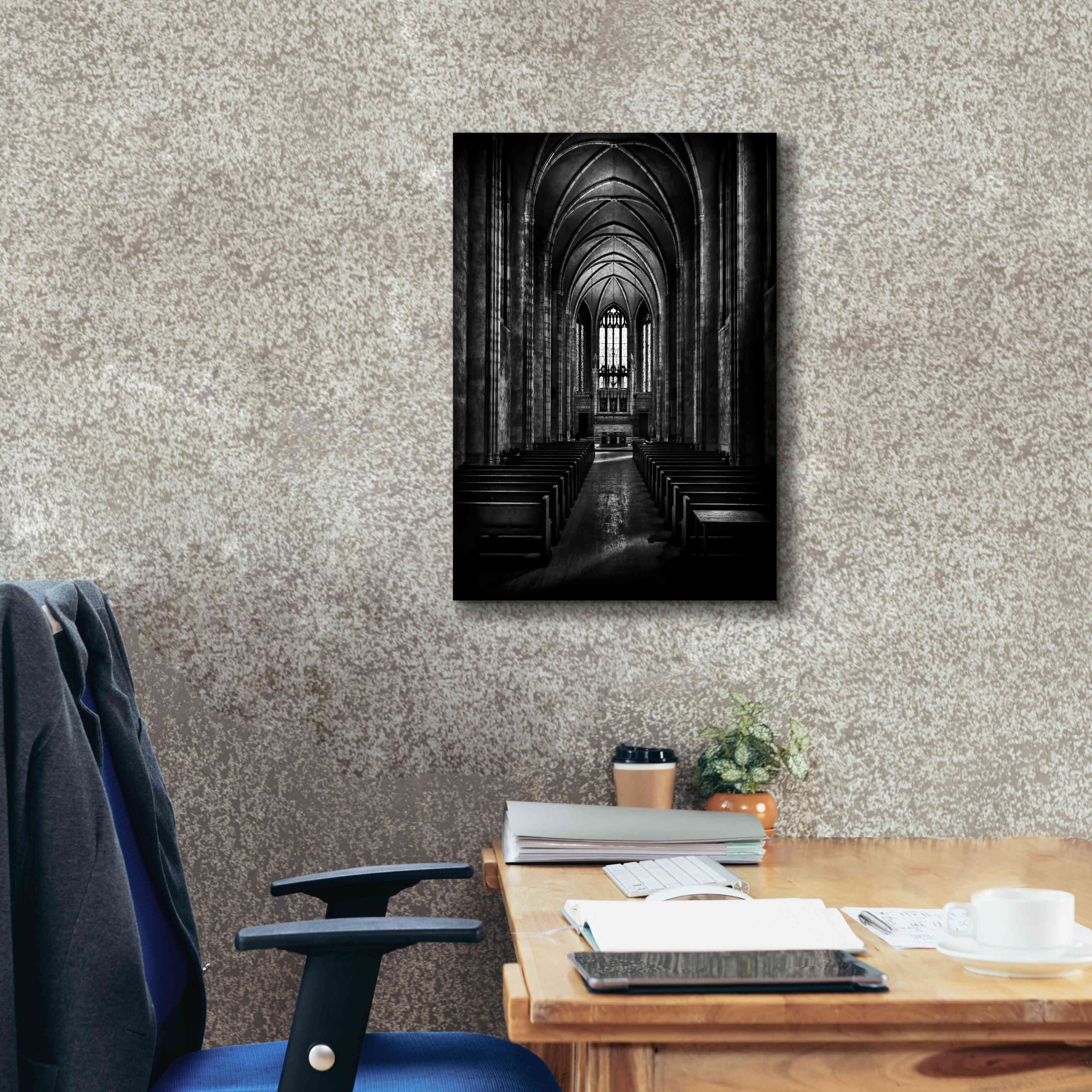 'Trinity College Chapel' by Brian Carson, Giclee Canvas Wall Art,18 x 26