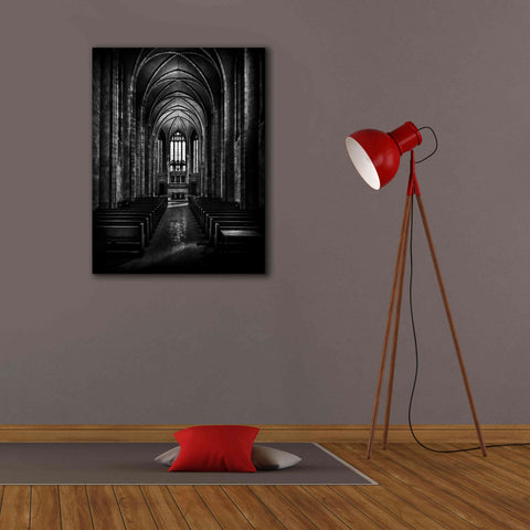 Image of 'Trinity College Chapel' by Brian Carson, Giclee Canvas Wall Art,26 x 34