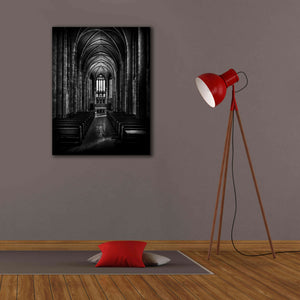 'Trinity College Chapel' by Brian Carson, Giclee Canvas Wall Art,26 x 34