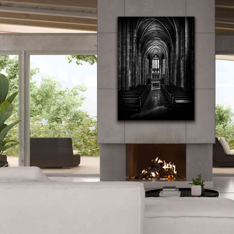 Image of 'Trinity College Chapel' by Brian Carson, Giclee Canvas Wall Art,40 x 54
