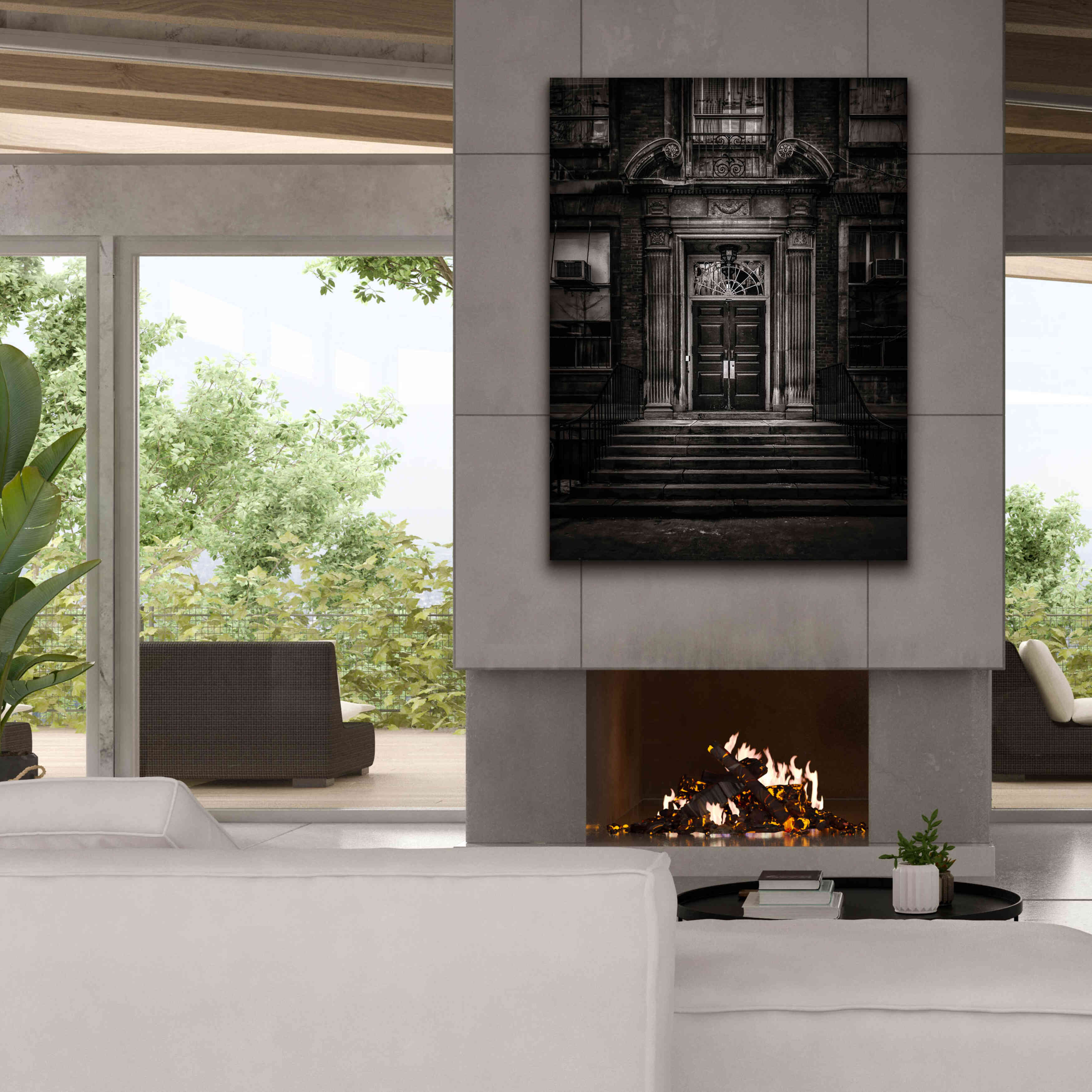 'University Of Toronto FitzGerald Building No 2' by Brian Carson, Giclee Canvas Wall Art,40 x 54