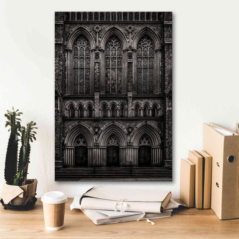 Image of 'St Pauls Bloor Street No 2' by Brian Carson, Giclee Canvas Wall Art,18 x 26