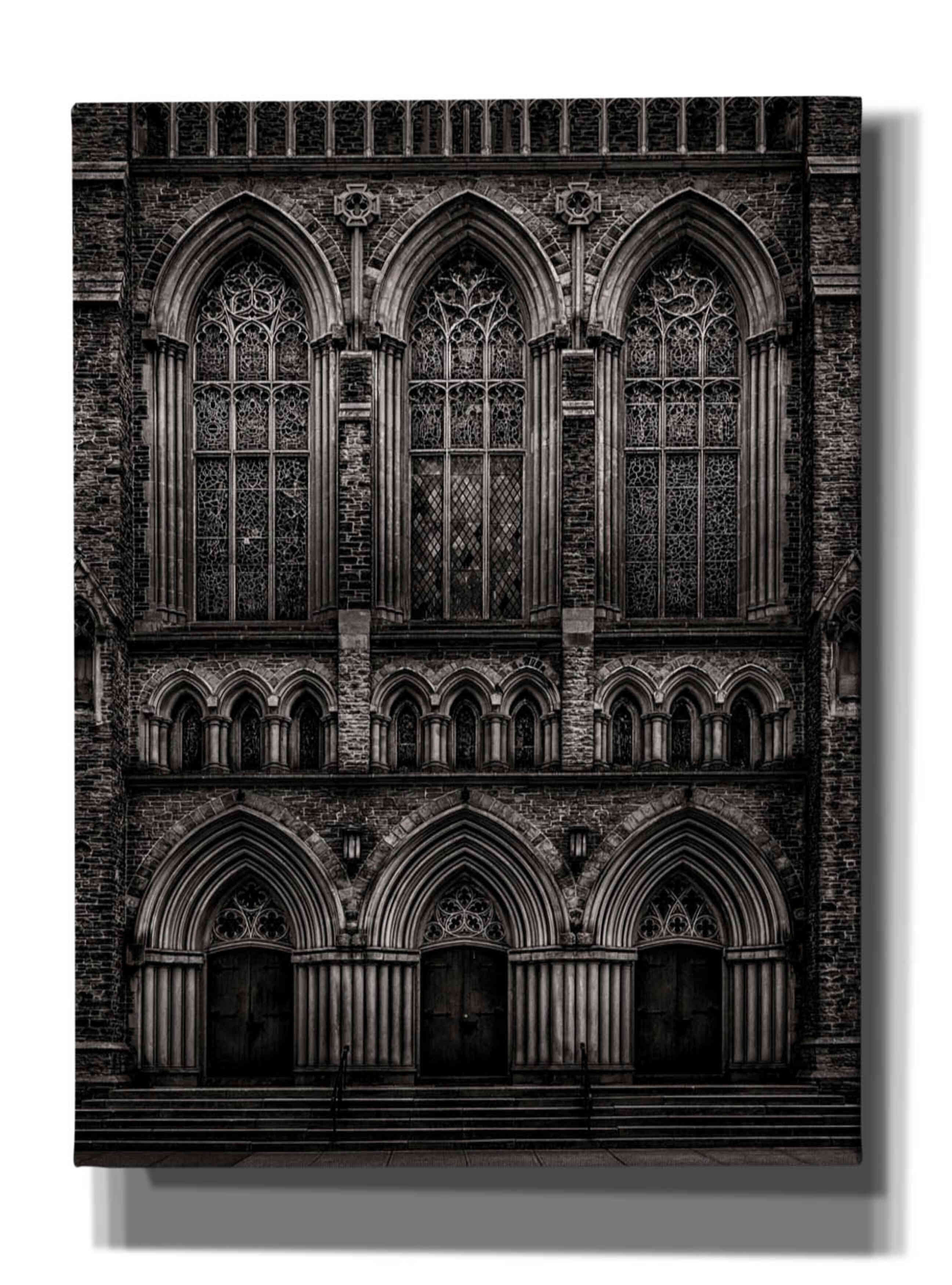 'St Pauls Bloor Street No 2' by Brian Carson, Giclee Canvas Wall Art