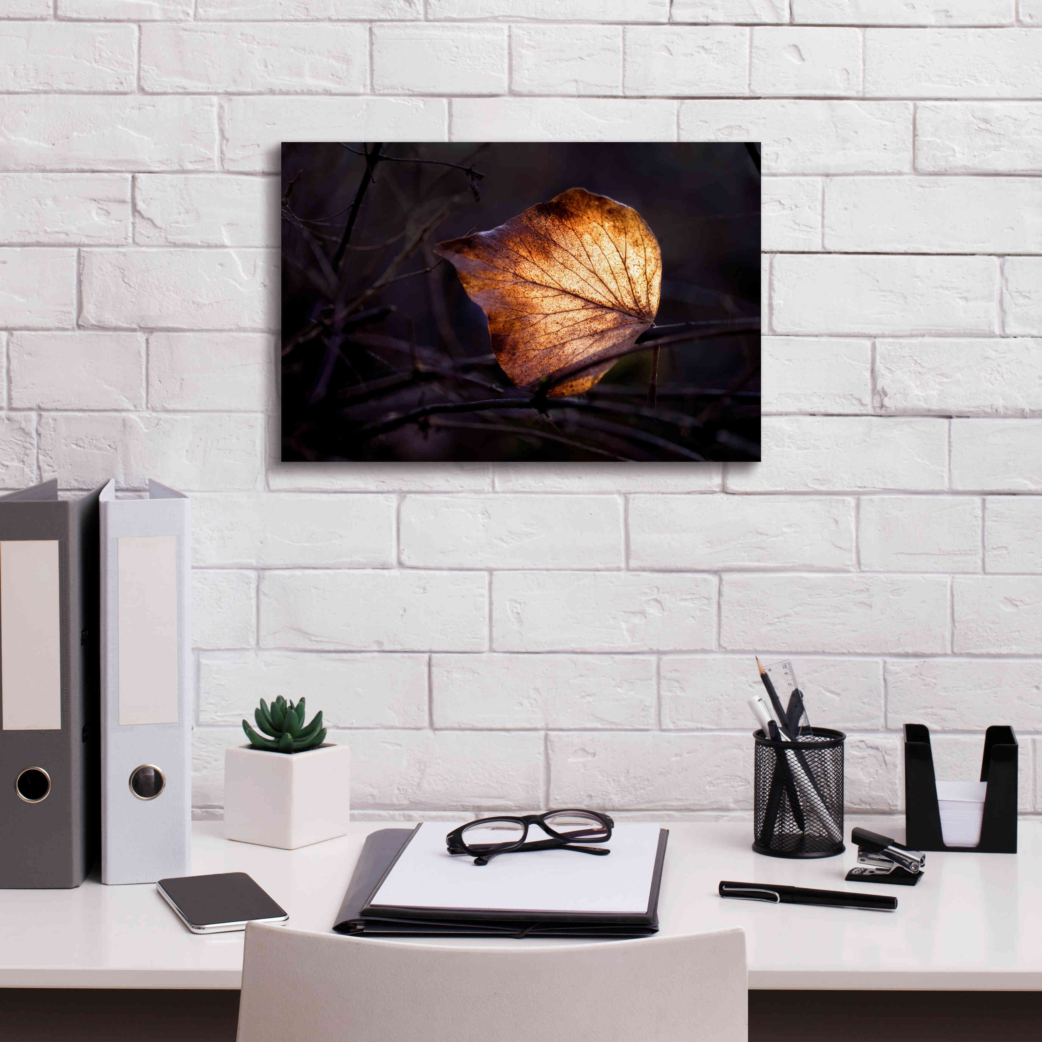 'Bright Leaf Proc' by Thomas Haney, Giclee Canvas Wall Art,18 x 12