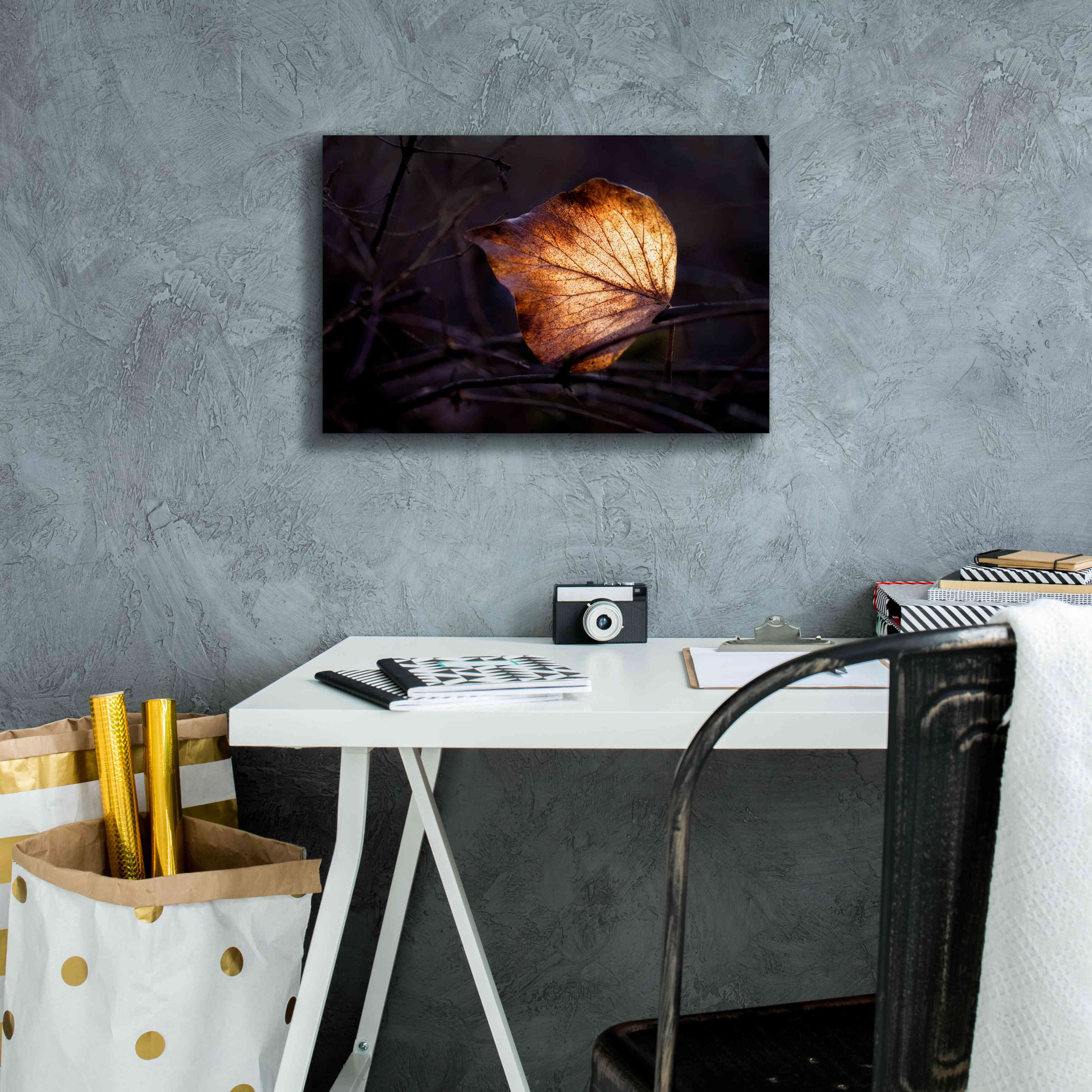 'Bright Leaf Proc' by Thomas Haney, Giclee Canvas Wall Art,18 x 12