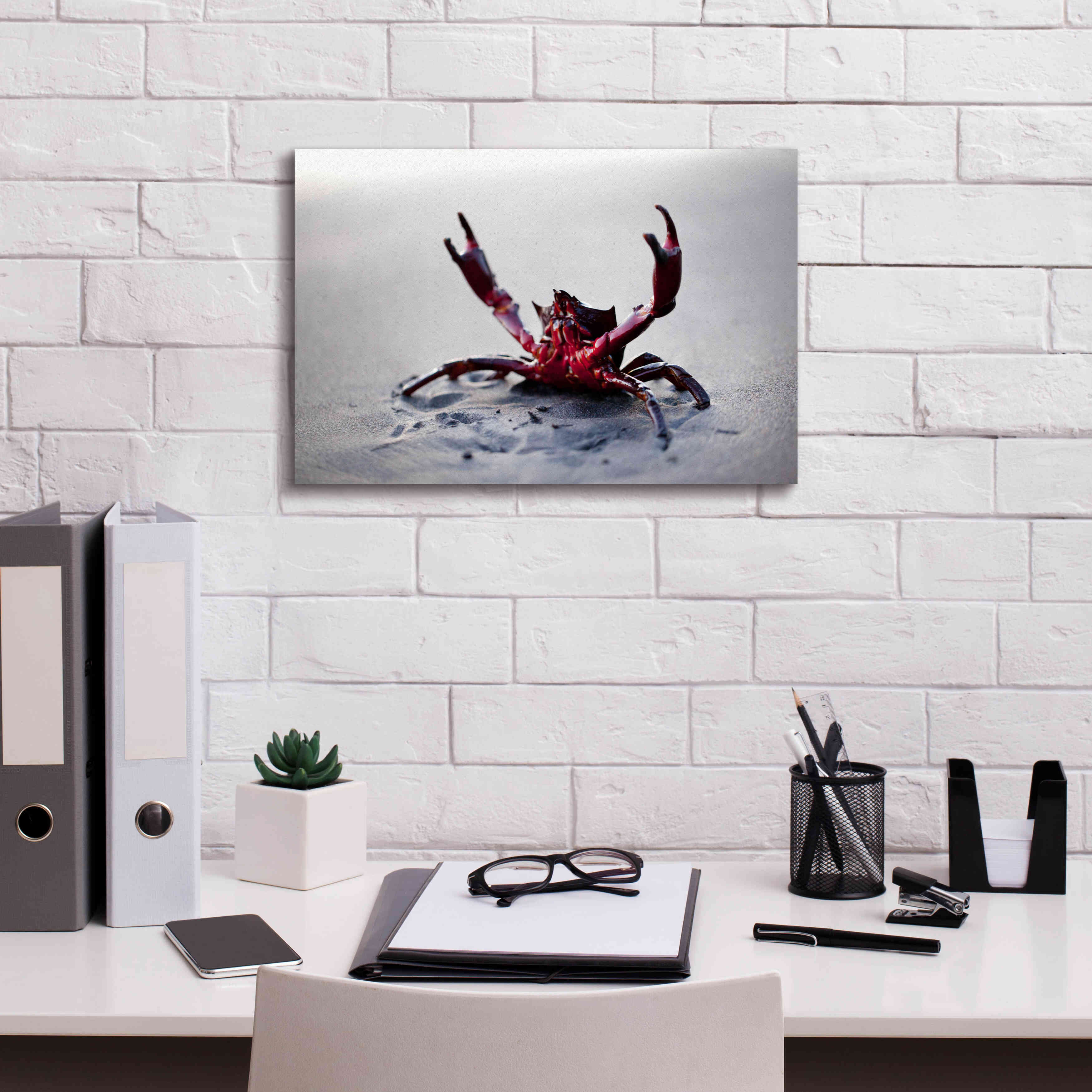 'Claws Up' by Thomas Haney, Giclee Canvas Wall Art,18 x 12