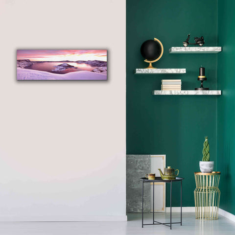 Image of 'Crater Lake Pano 4 2' by Thomas Haney, Giclee Canvas Wall Art,36 x 12