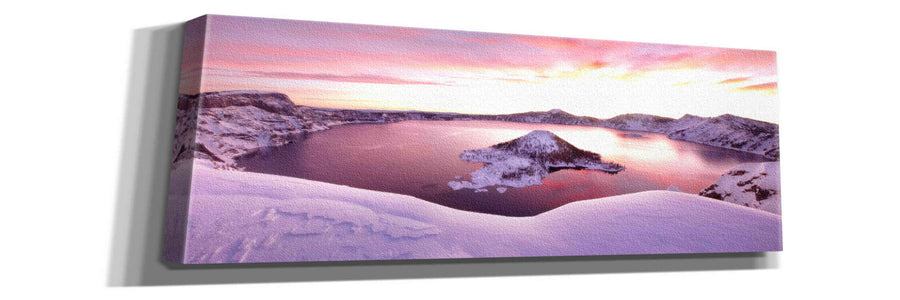 'Crater Lake Pano 4 2' by Thomas Haney, Giclee Canvas Wall Art
