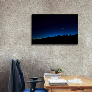 'Crescent Moon Zion' by Thomas Haney, Giclee Canvas Wall Art,40 x 26