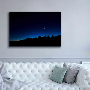 'Crescent Moon Zion' by Thomas Haney, Giclee Canvas Wall Art,60 x 40