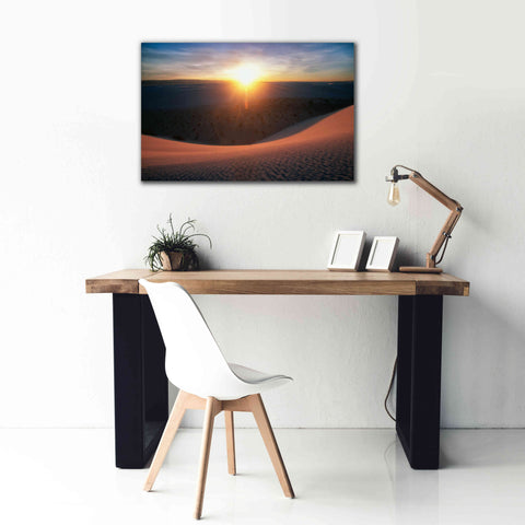 Image of 'Curved Dune Spot Removed' by Thomas Haney, Giclee Canvas Wall Art,40 x 26