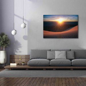 'Curved Dune Spot Removed' by Thomas Haney, Giclee Canvas Wall Art,60 x 40