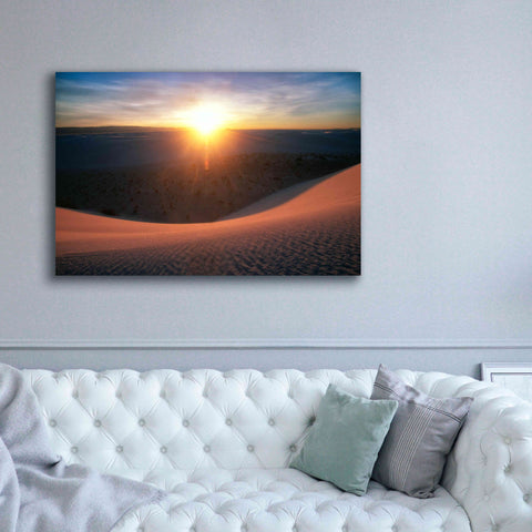 Image of 'Curved Dune Spot Removed' by Thomas Haney, Giclee Canvas Wall Art,60 x 40